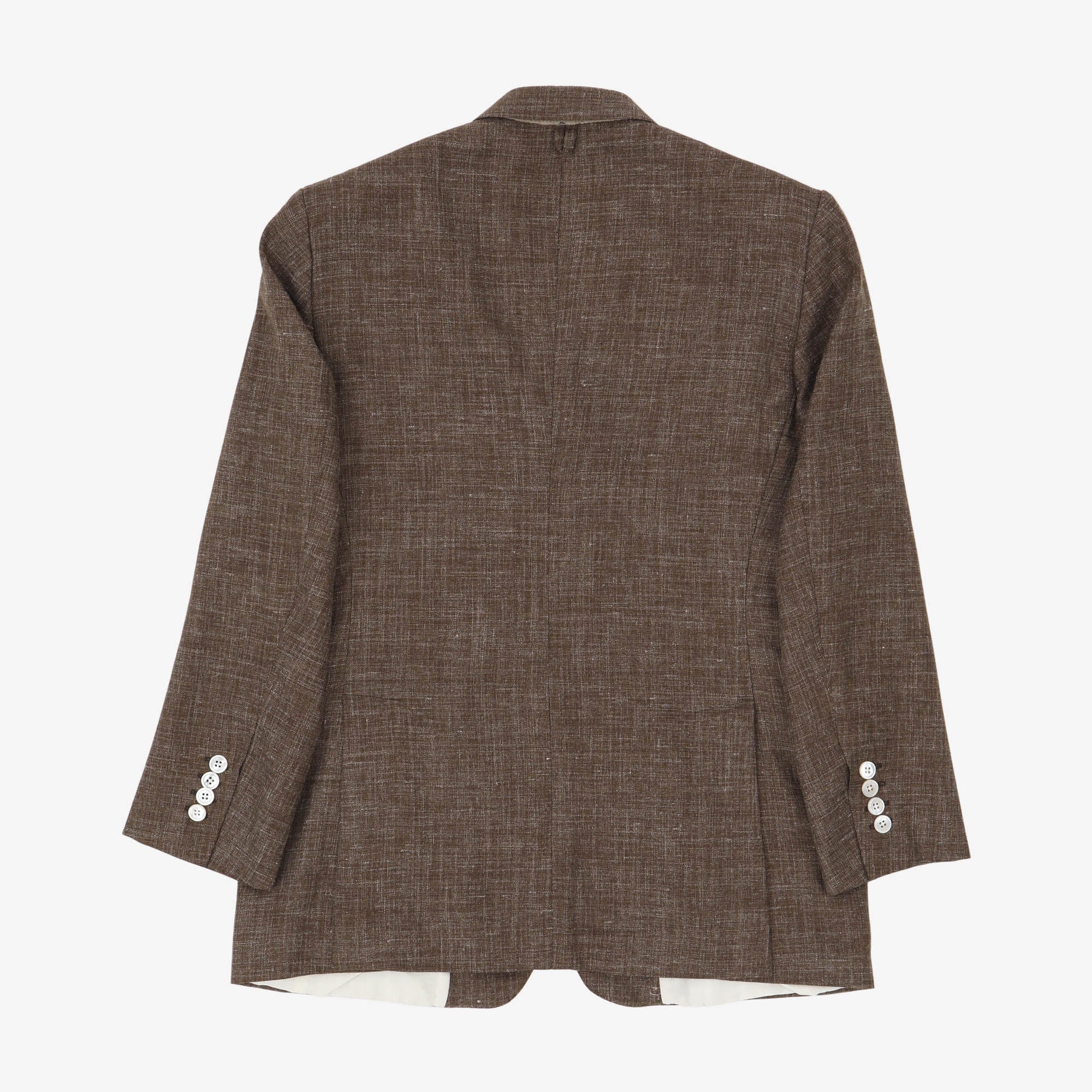 Black Fleece Silk Linen Blazer