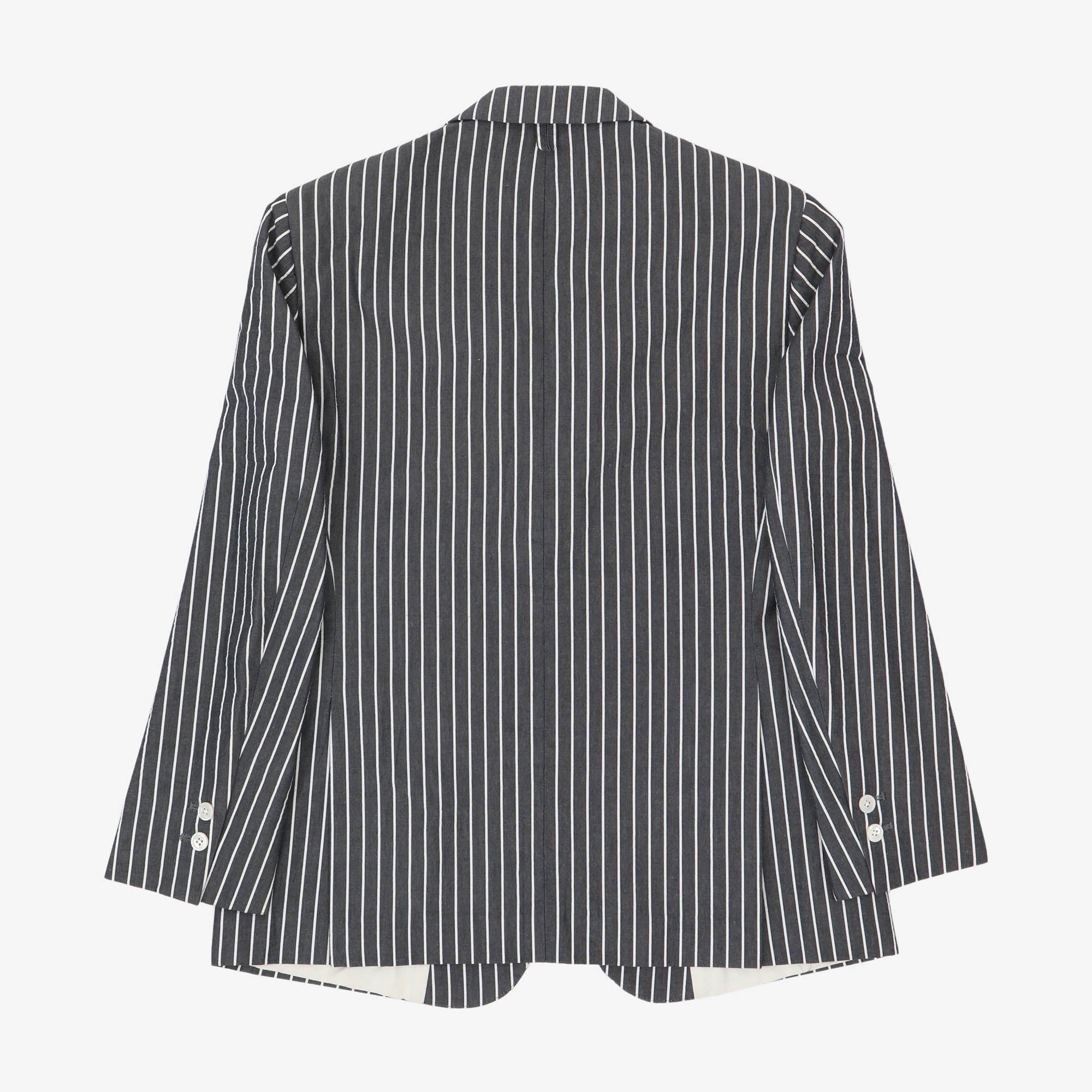 Black Fleece Seersucker Stripe Blazer