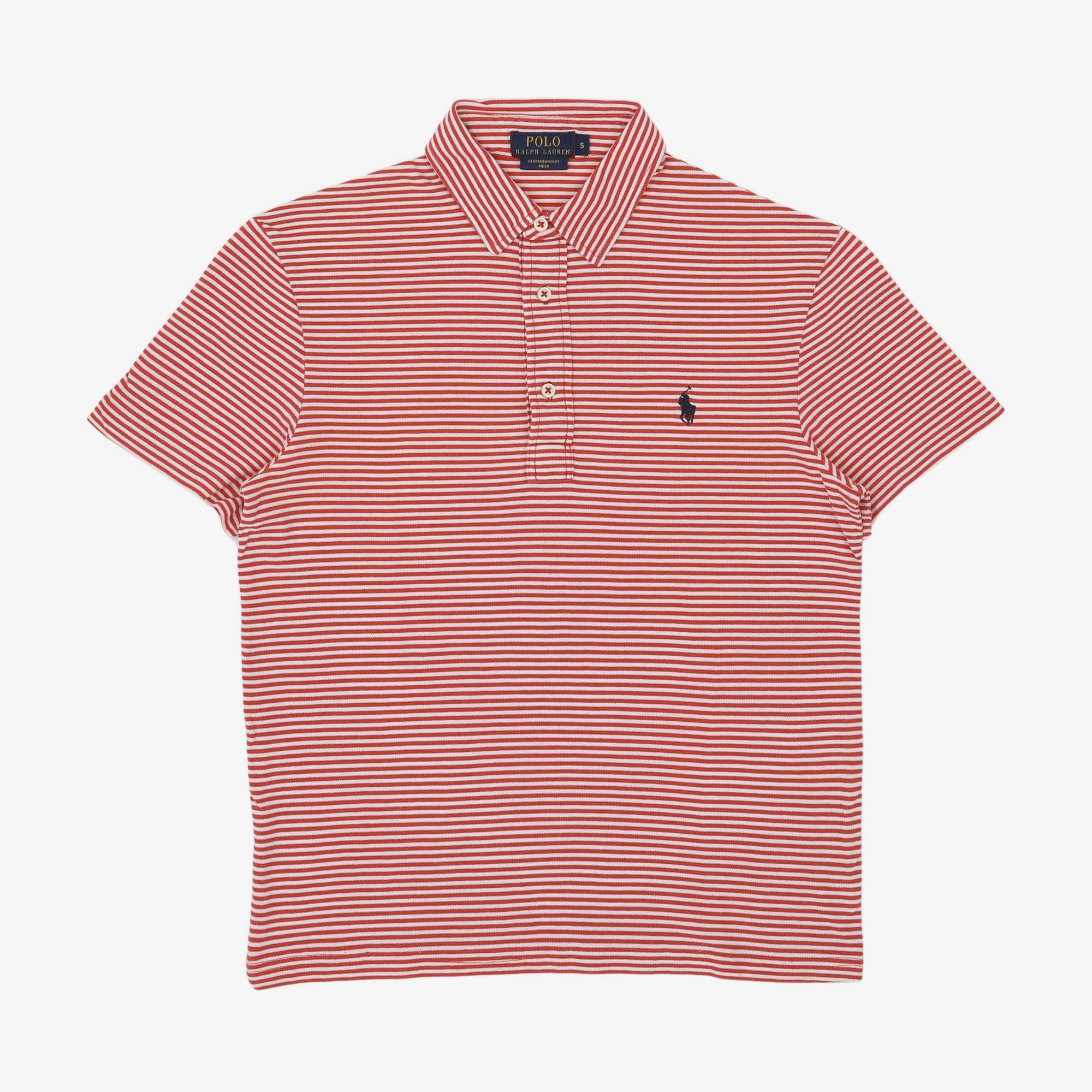 Featherweight Mesh Striped Polo