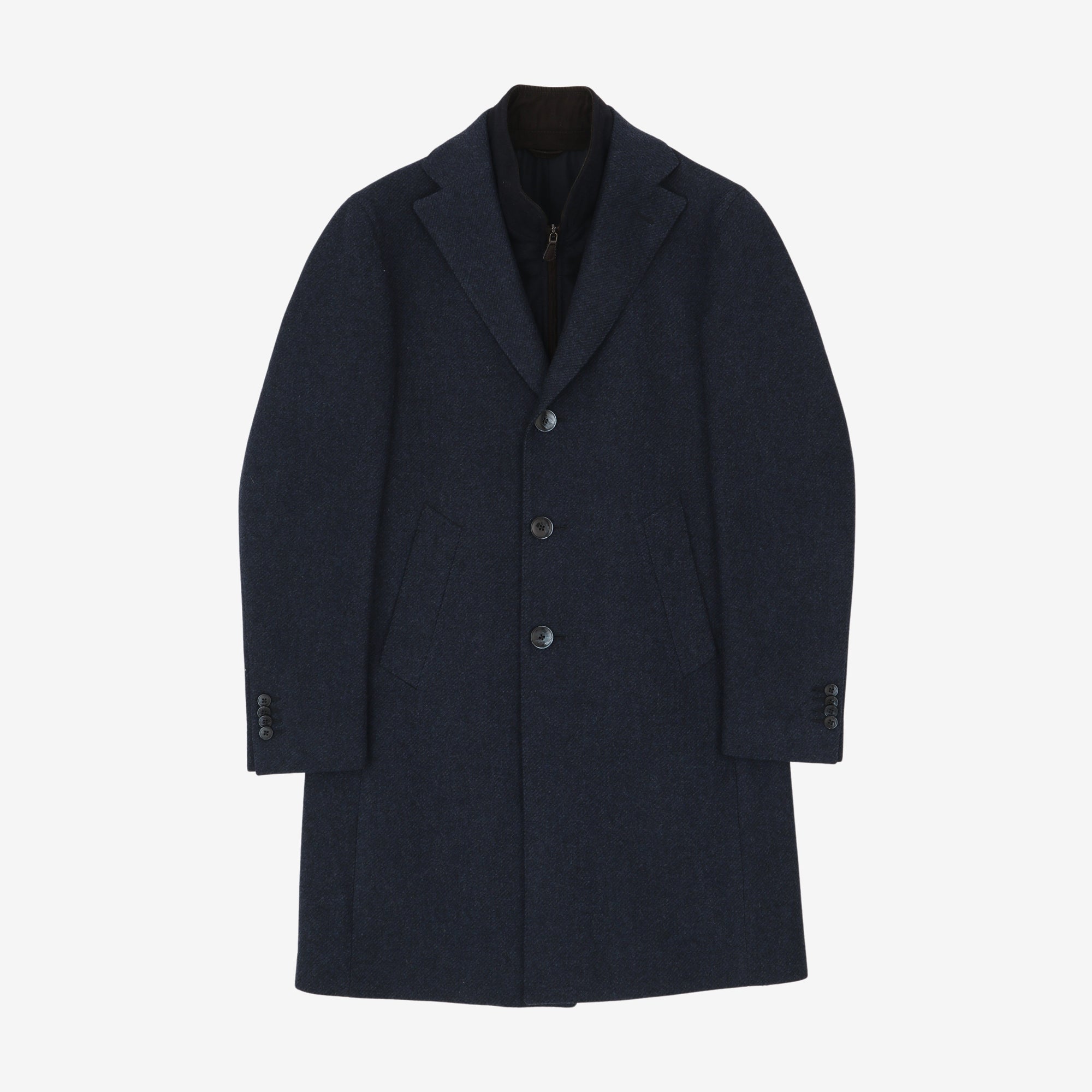 Storm System Lined Half Coat