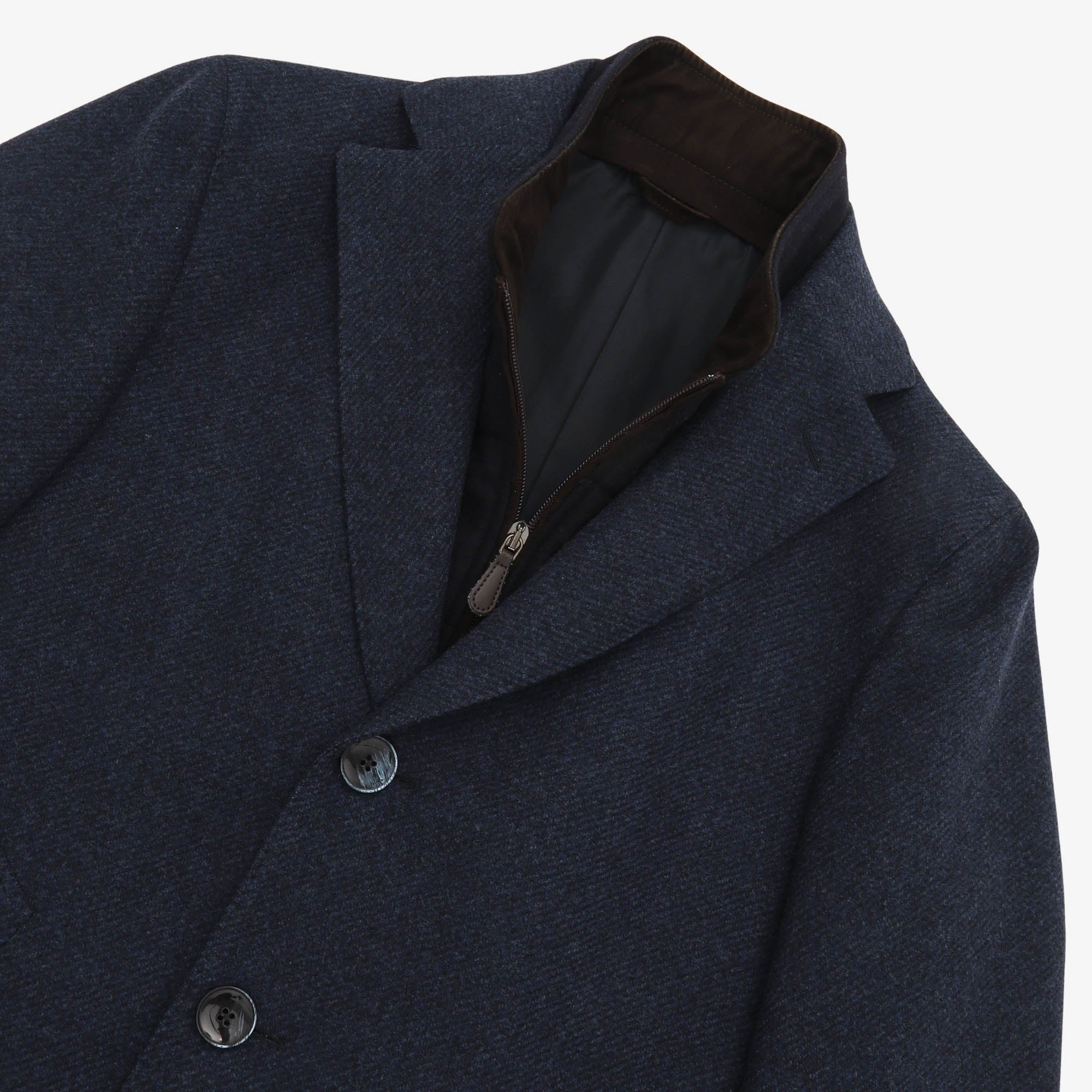 Storm System Lined Half Coat