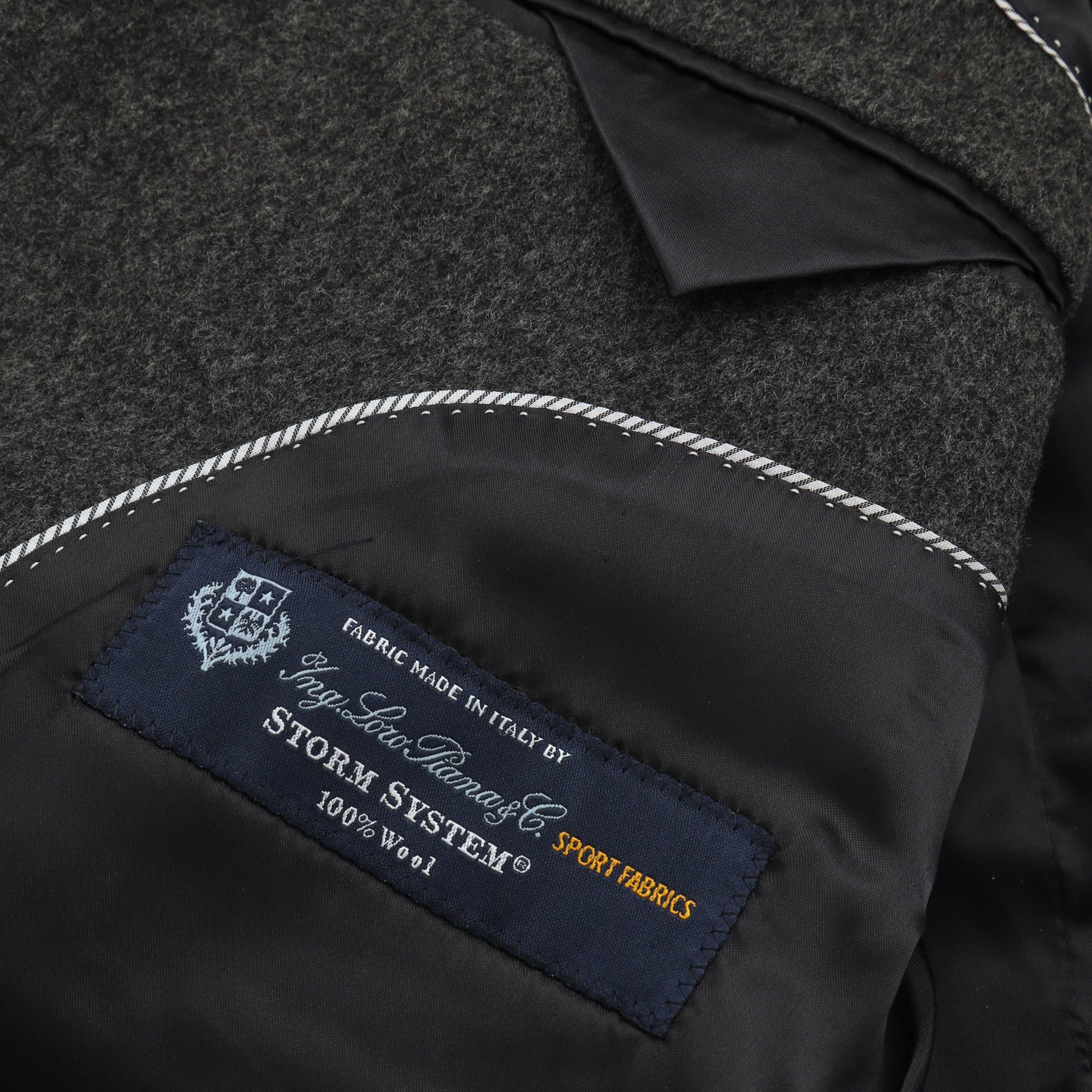 3/4 Wool Topcoat (Loro Piana)