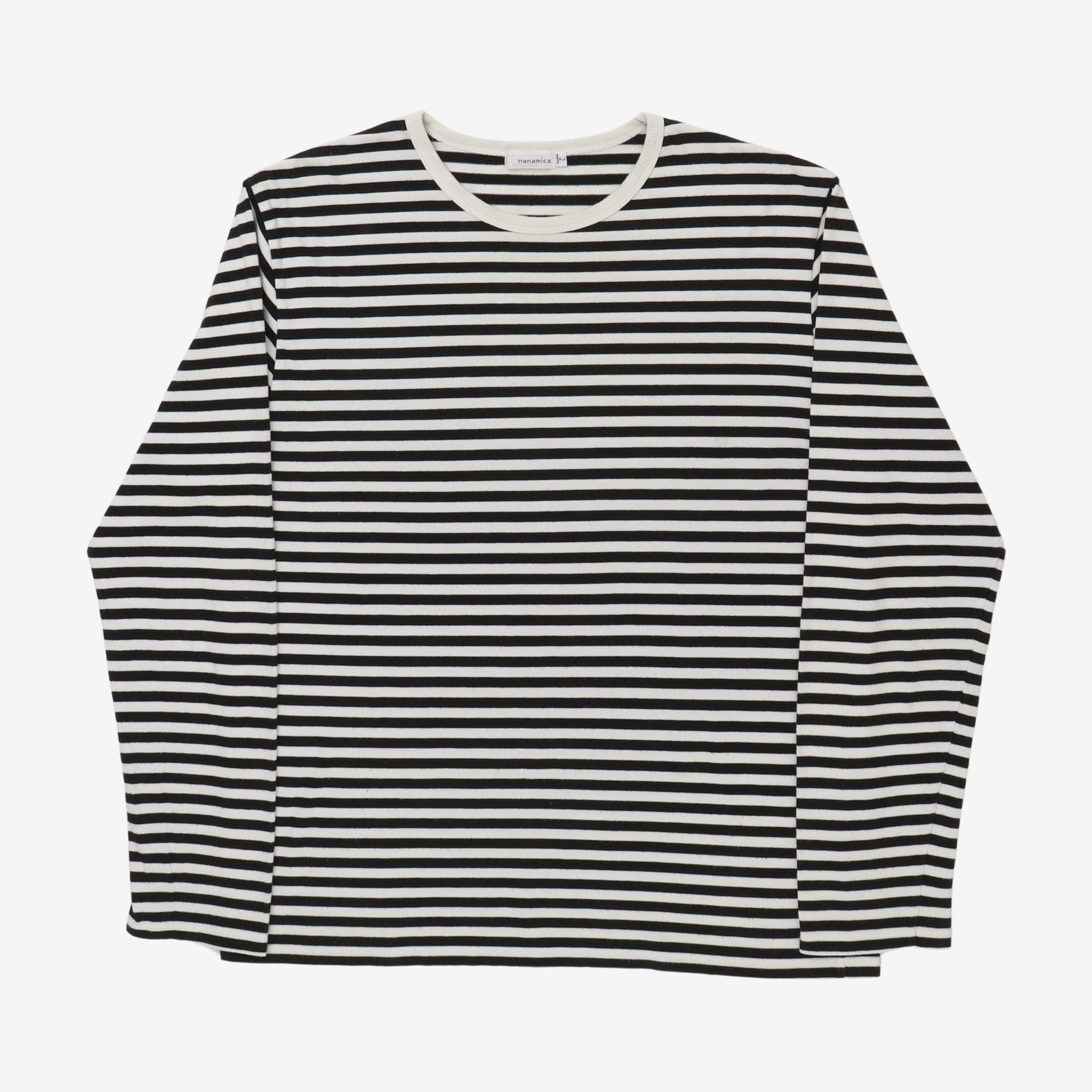Striped LS Tee
