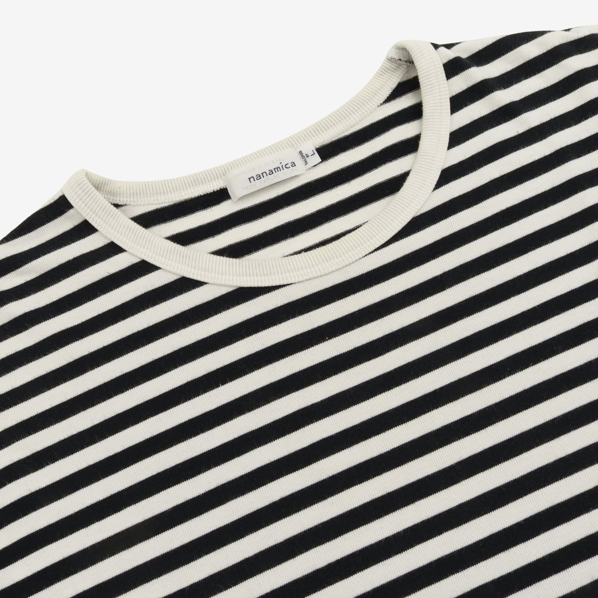 Striped LS Tee