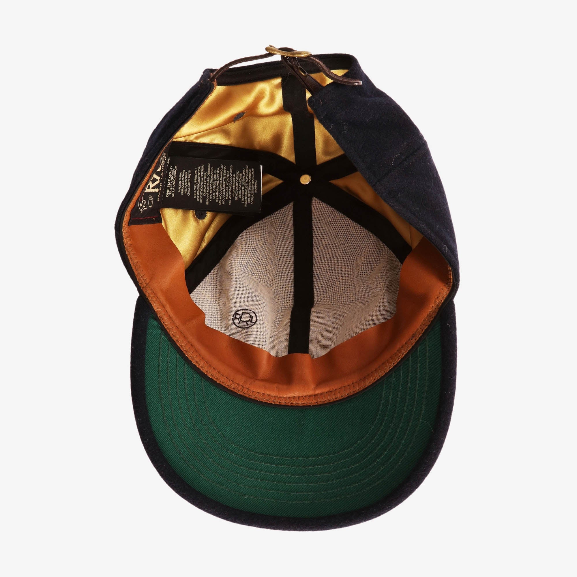 Wool Blend Felt Cap