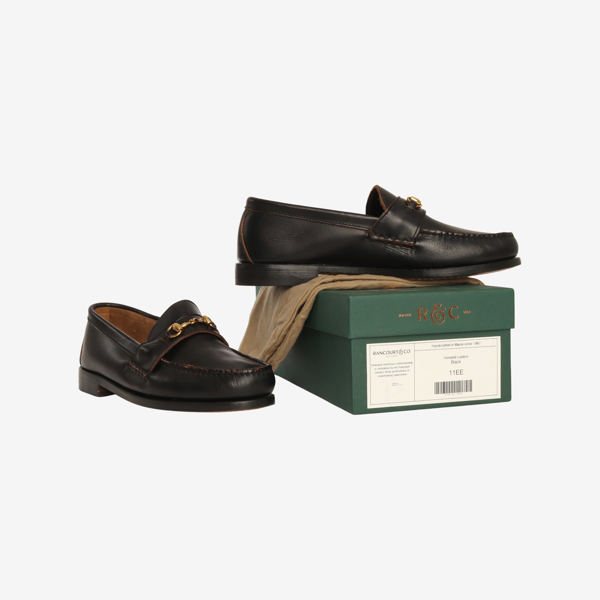 Horsebit Calf Leather Loafers (John Simons)