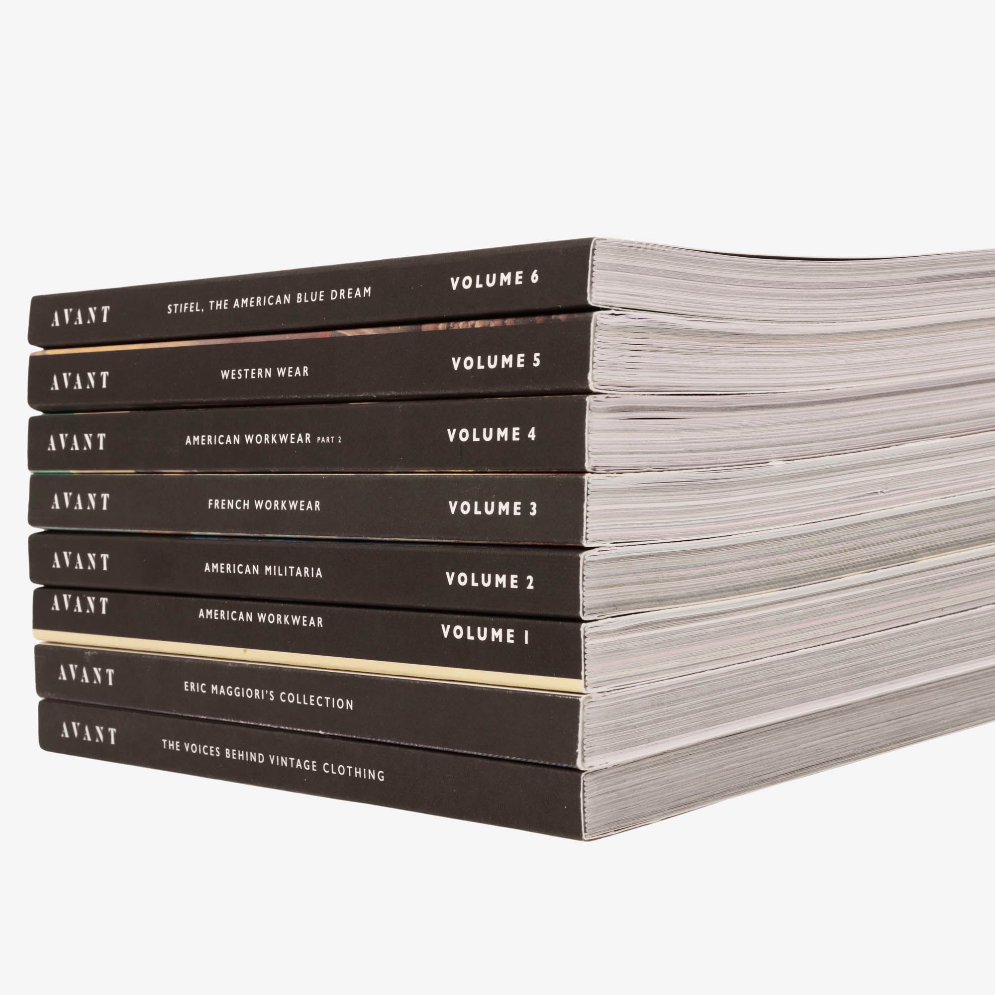 A Collection of 8 Avant Magazines