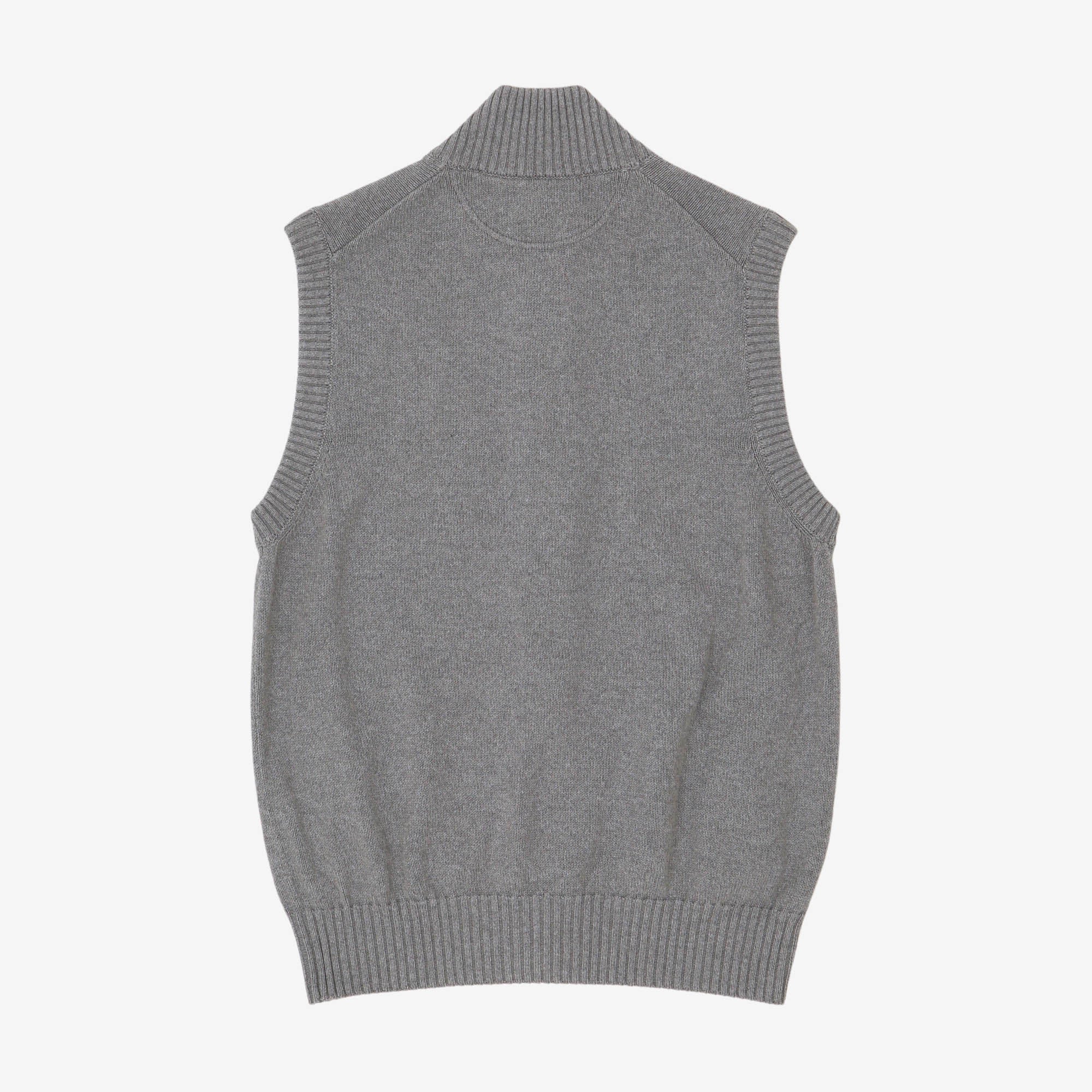 Button Up Knit Vest