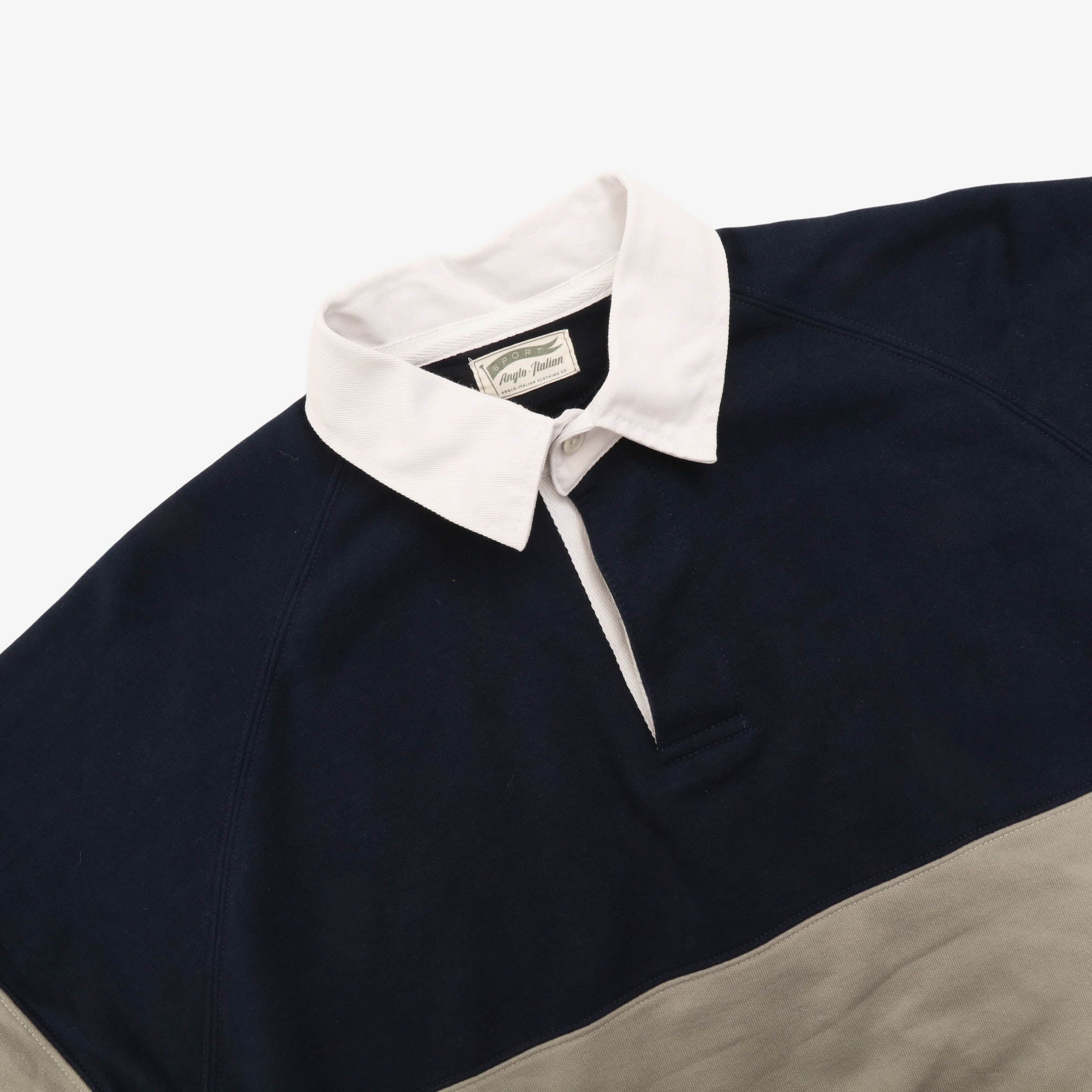 Stripe Rugby Sweatshirt