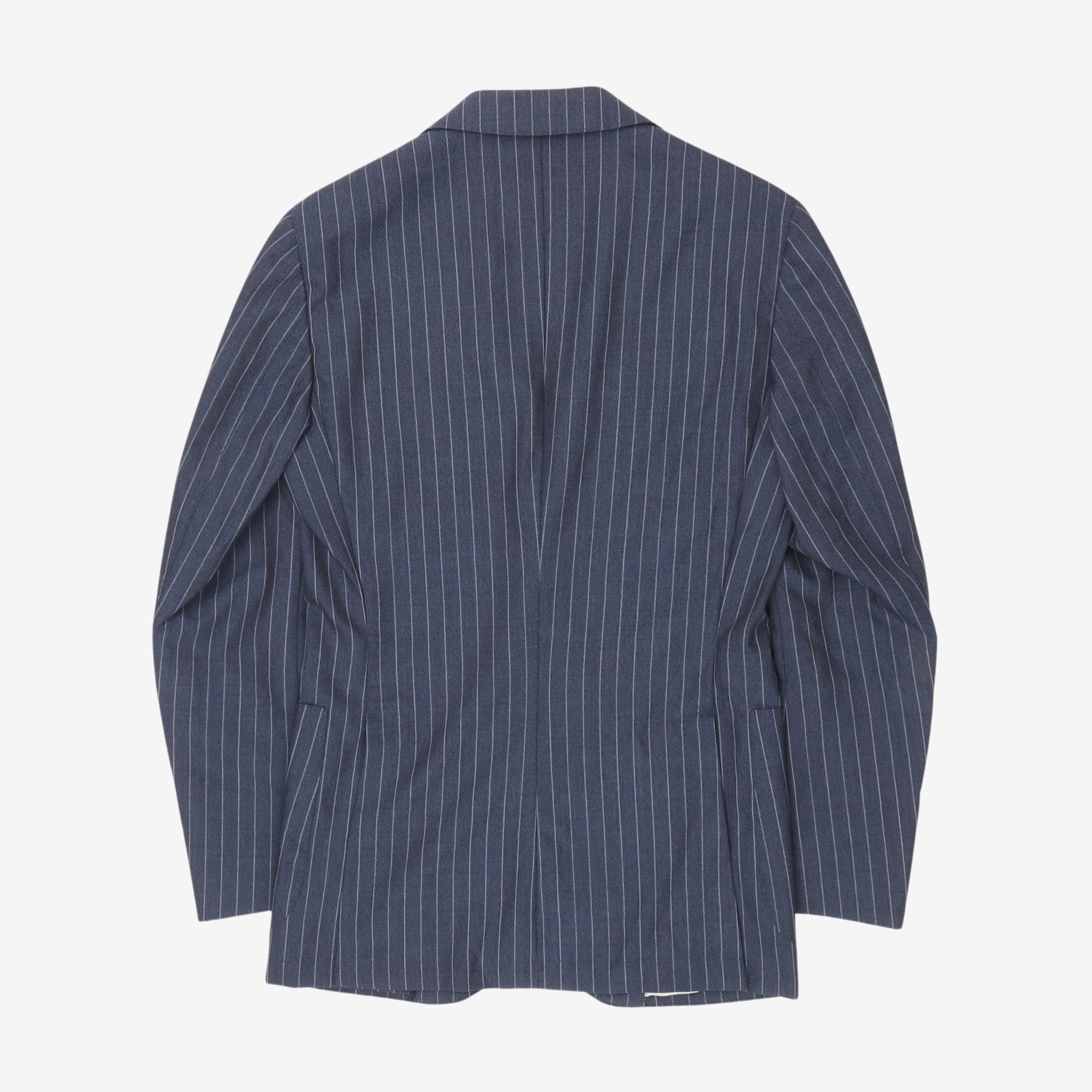 Wool Pinstripe Suit
