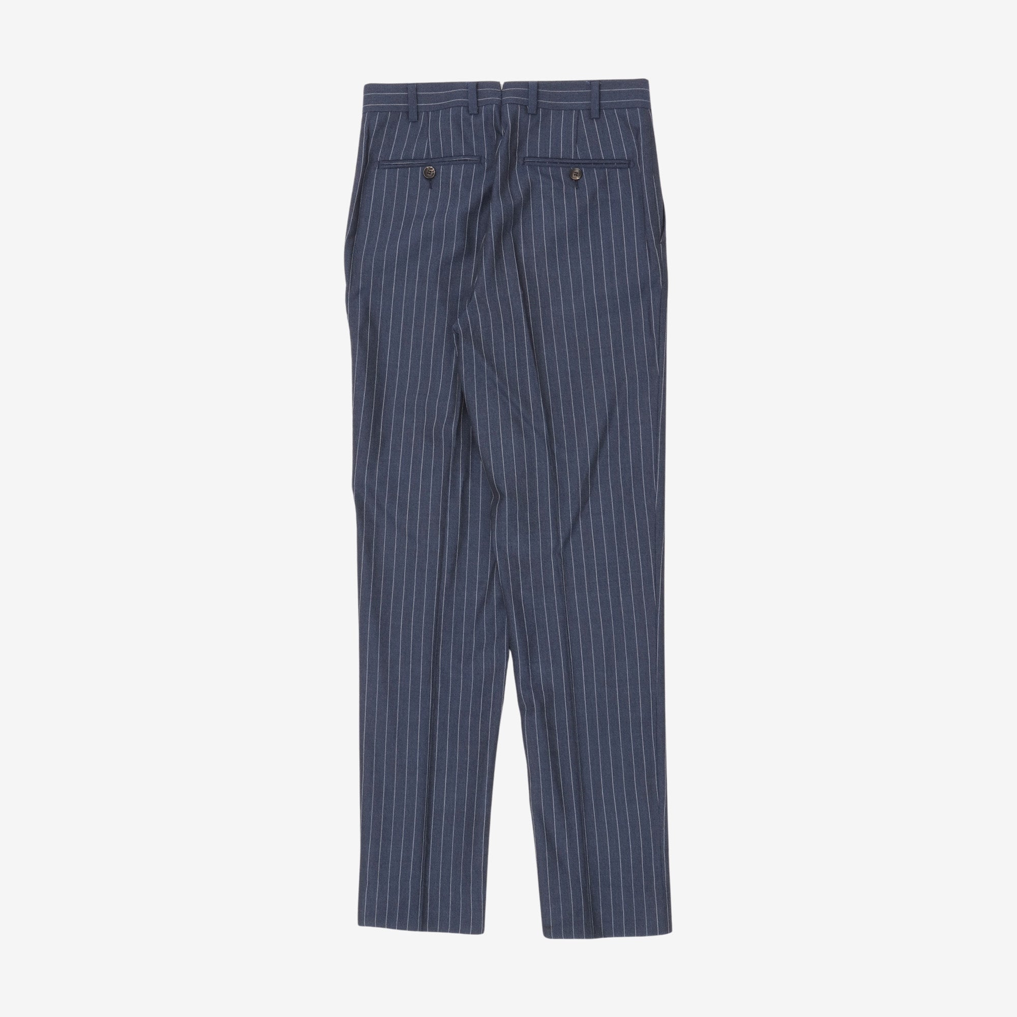 Wool Pinstripe Suit