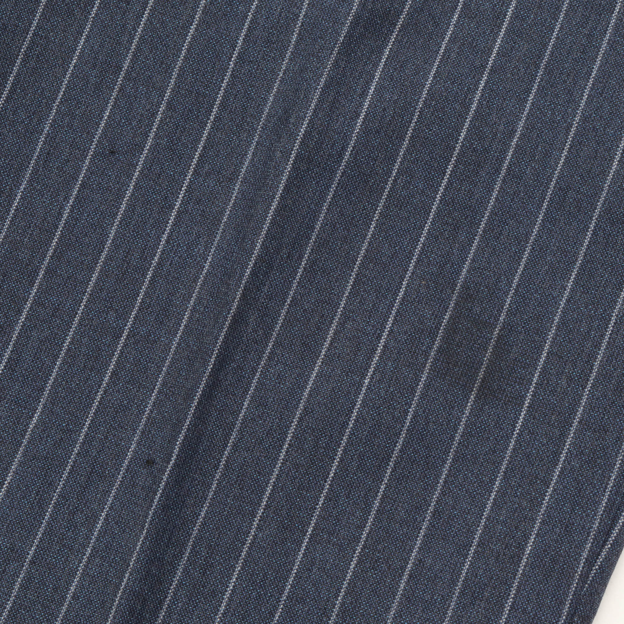 Wool Pinstripe Suit