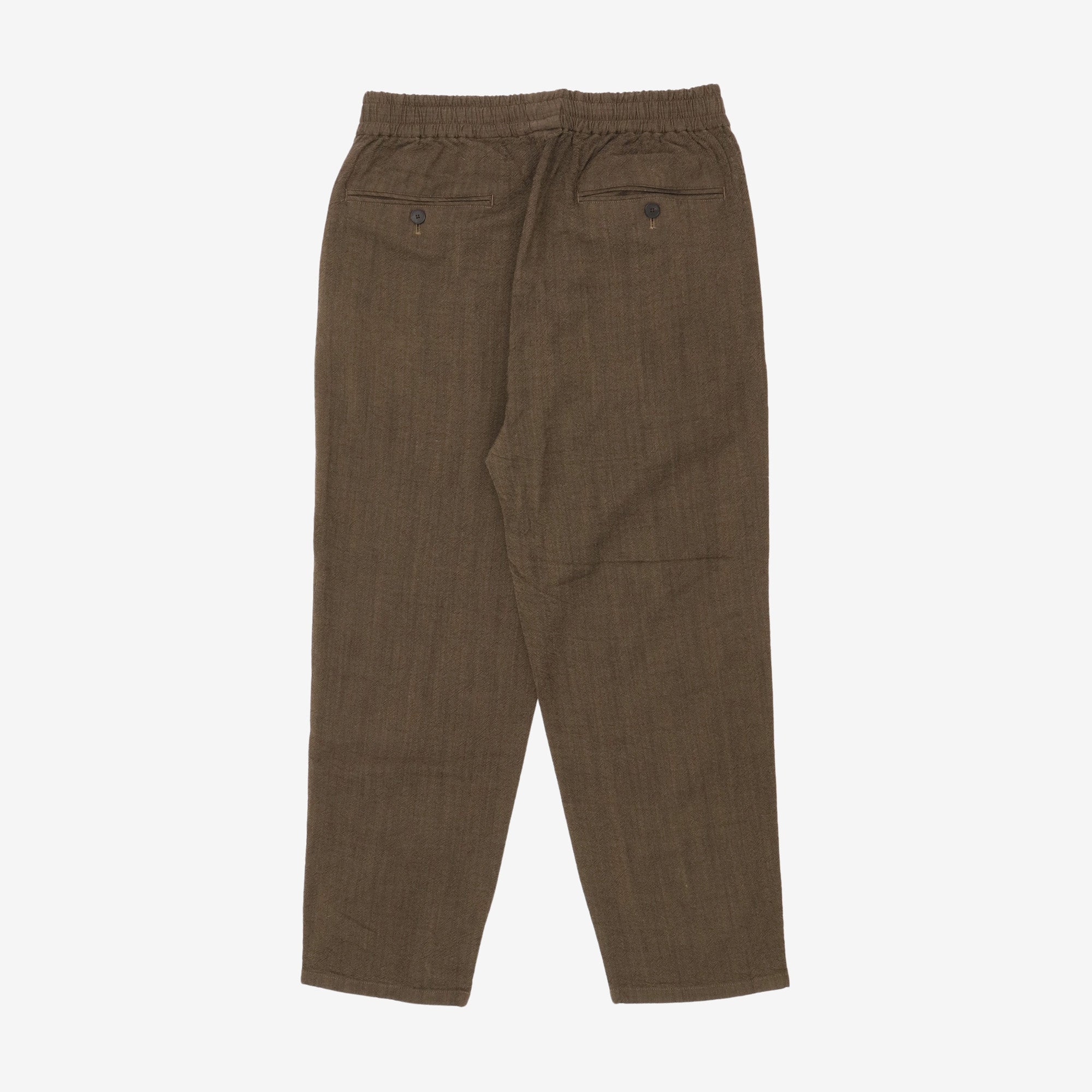 Wool Blend Easy Pants