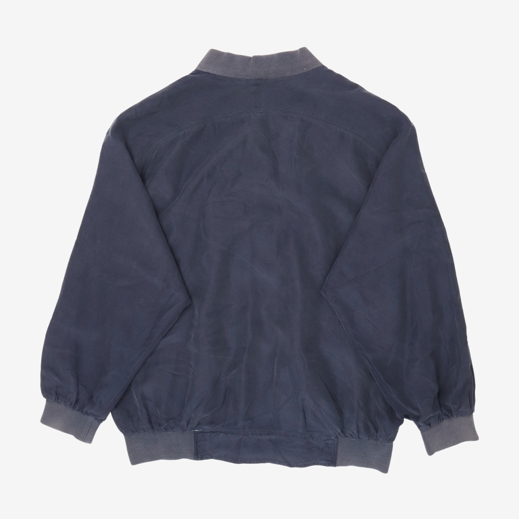 Silk Bomber Jacket