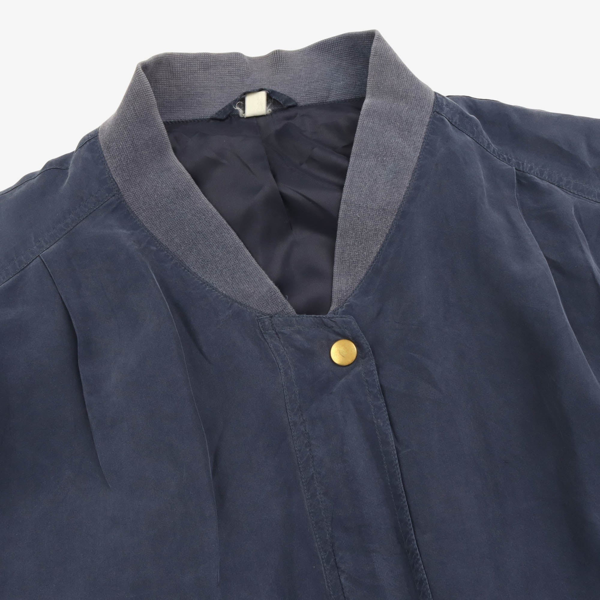 Silk Bomber Jacket