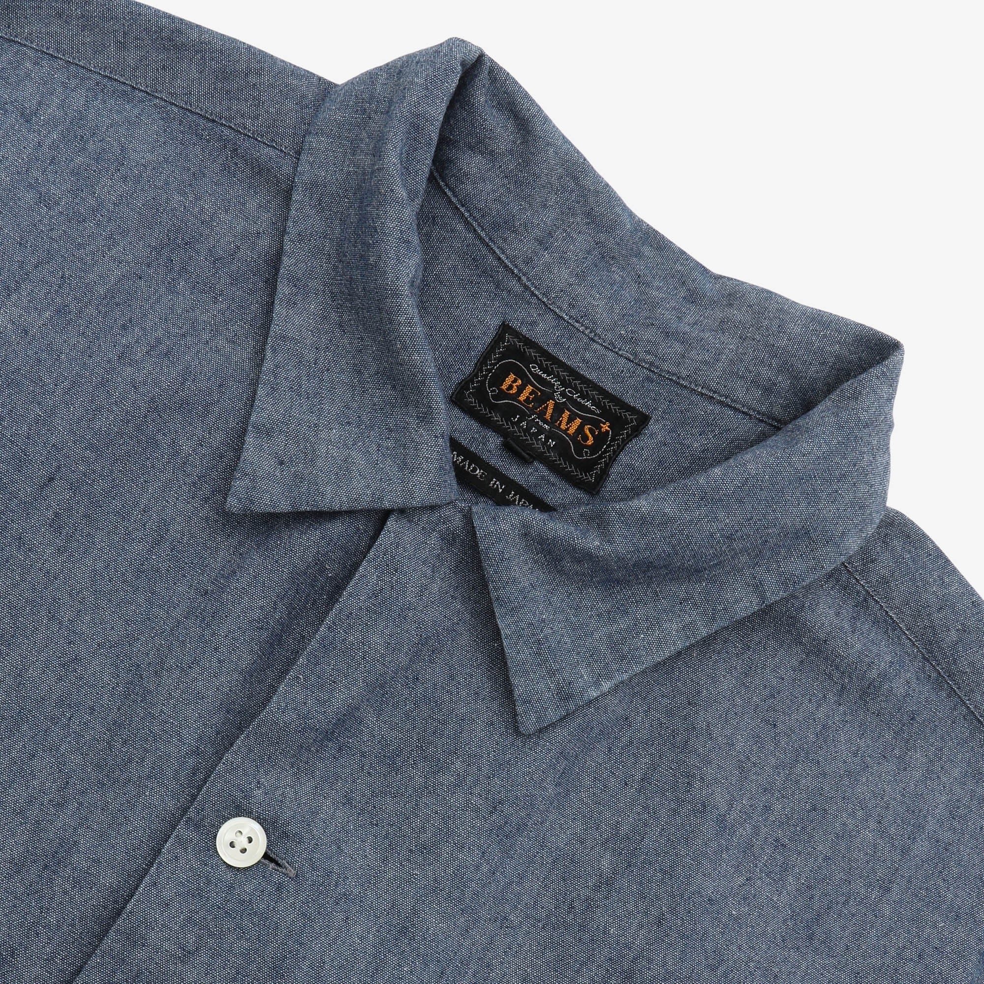 Camp Collar Chambray Shirt