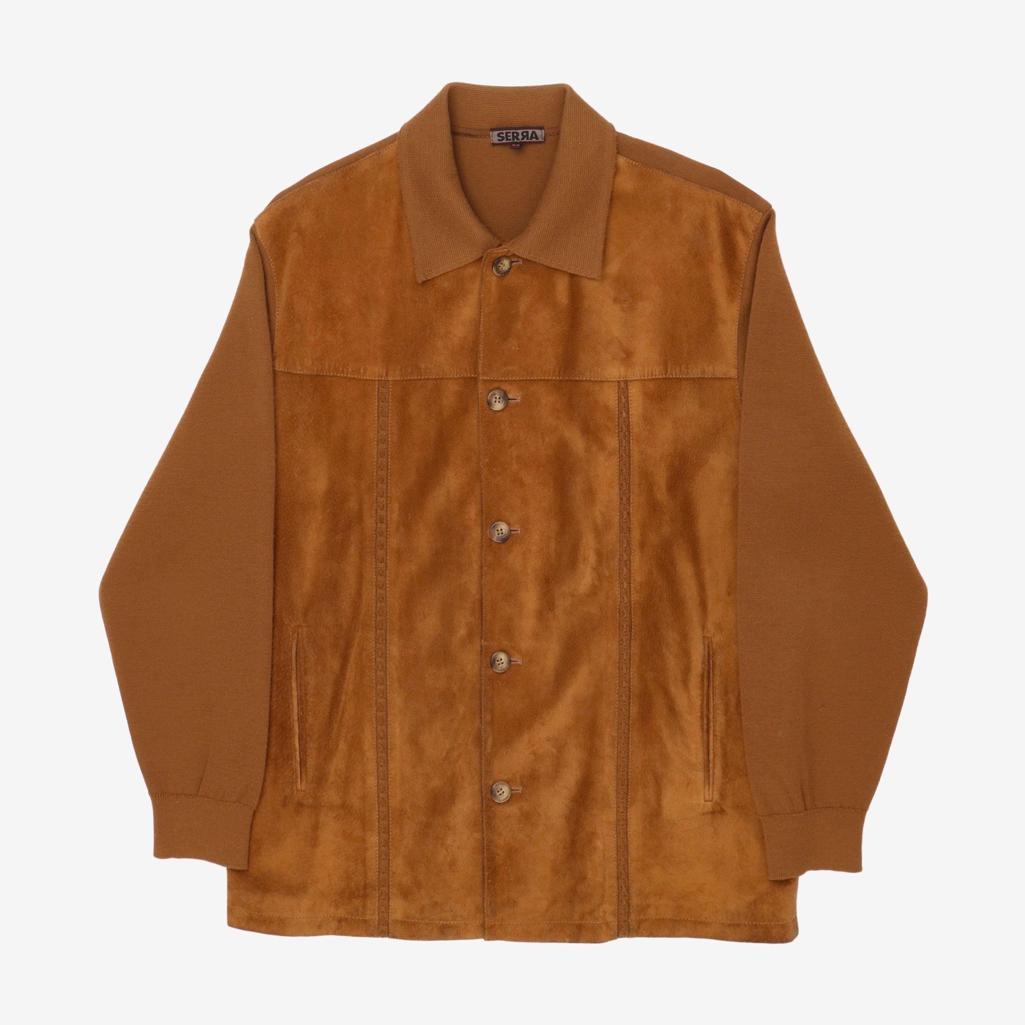 Suede Overshirt