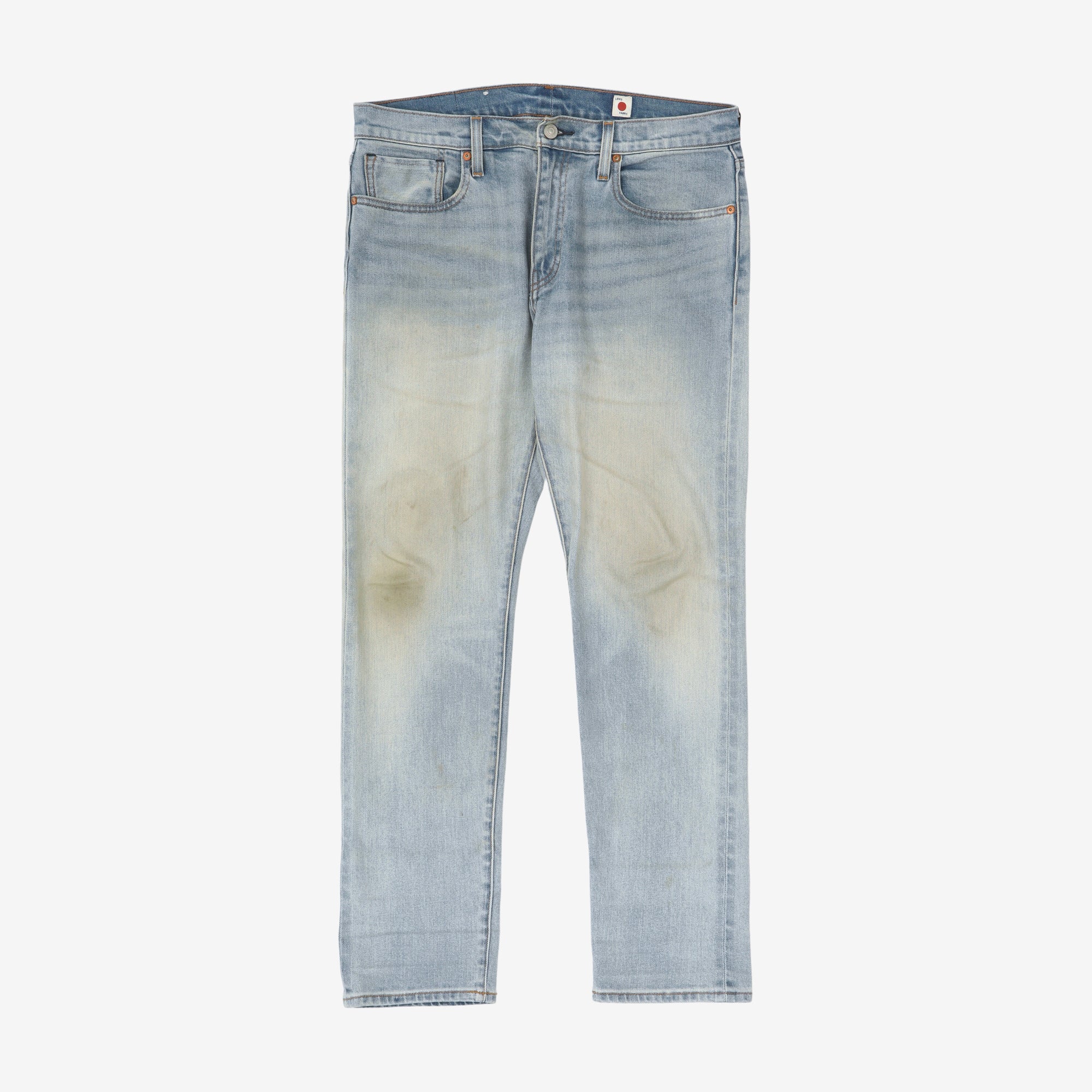 Blue Tab 502 Tapered Selvedge Denim (35W X 30L)