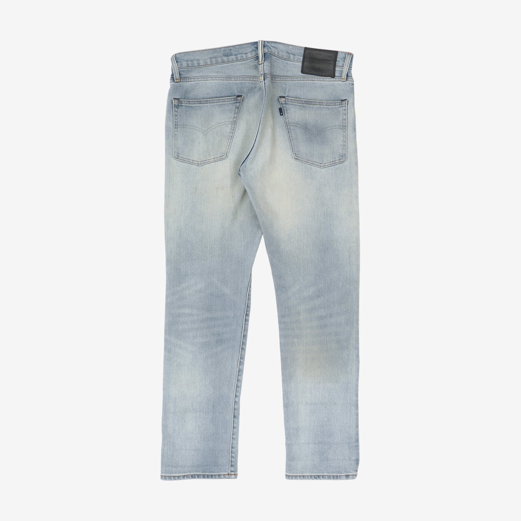 Blue Tab 502 Tapered Selvedge Denim (35W X 30L)