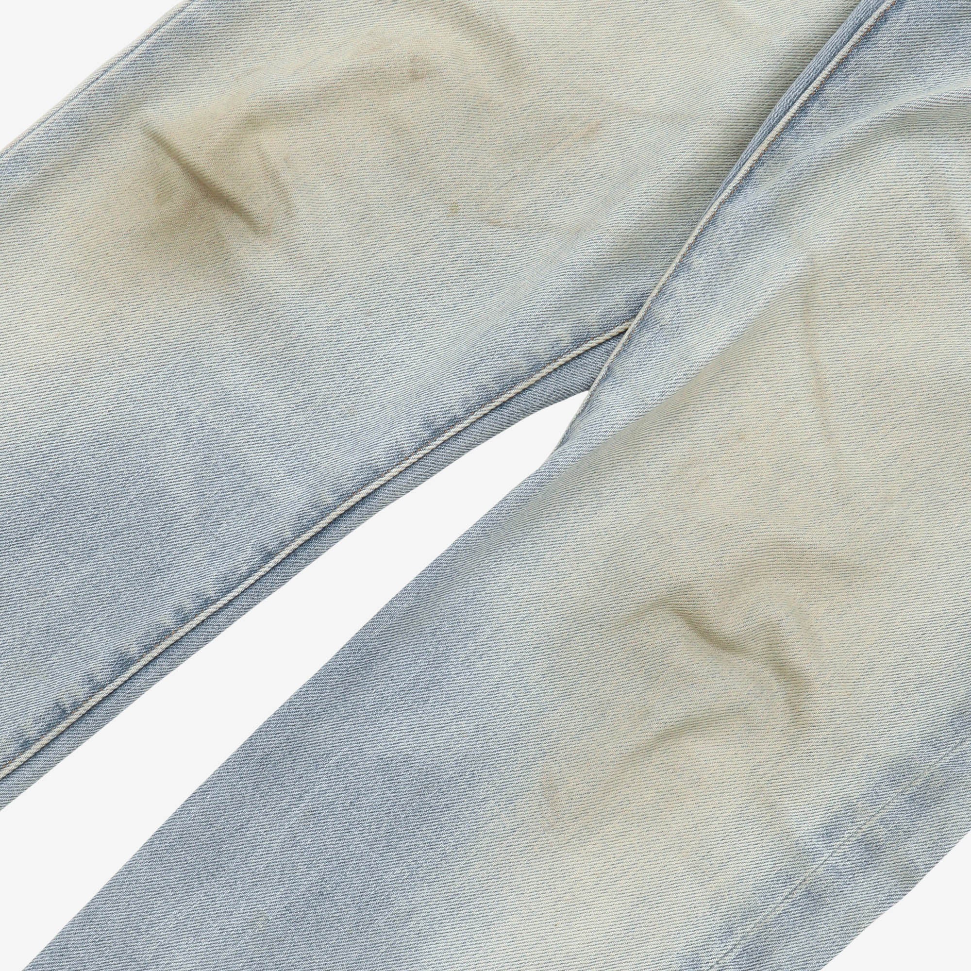Blue Tab 502 Tapered Selvedge Denim (35W X 30L)