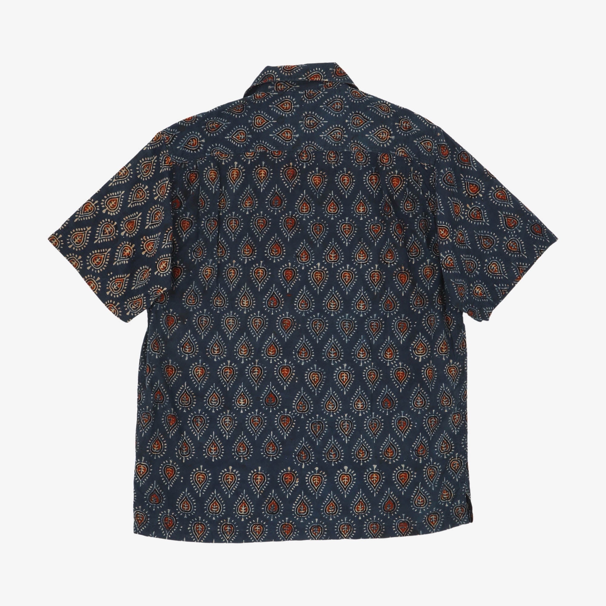 Paisley Open Collar Shirt