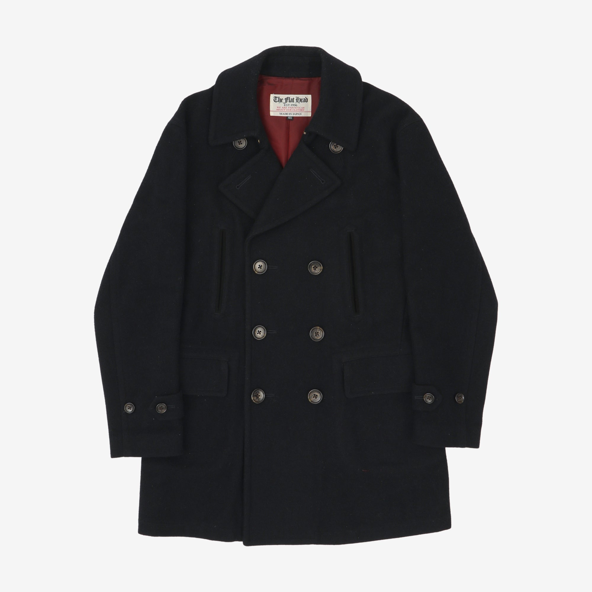 Cashmere Blend Peacoat