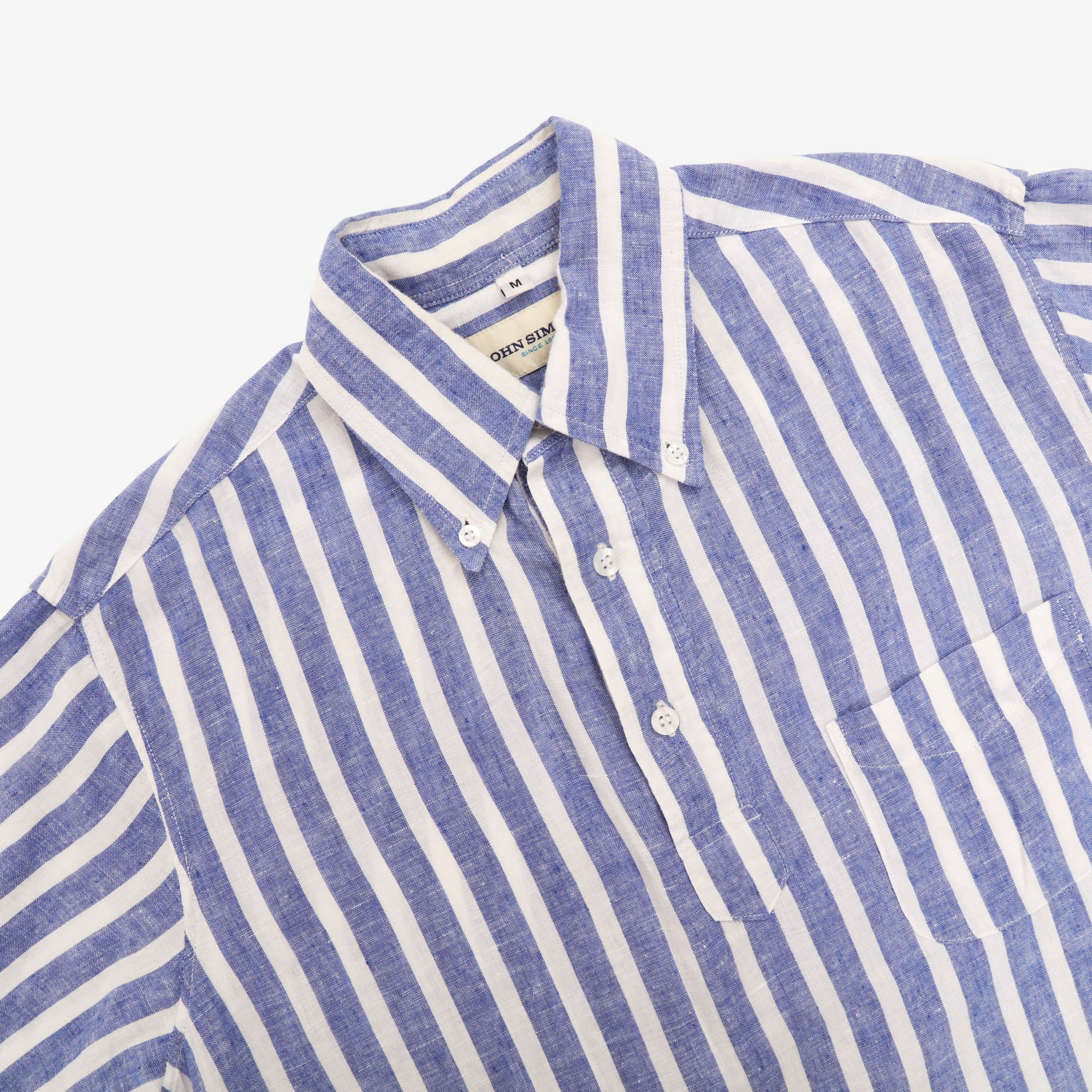 Striped Linen PO Shirt