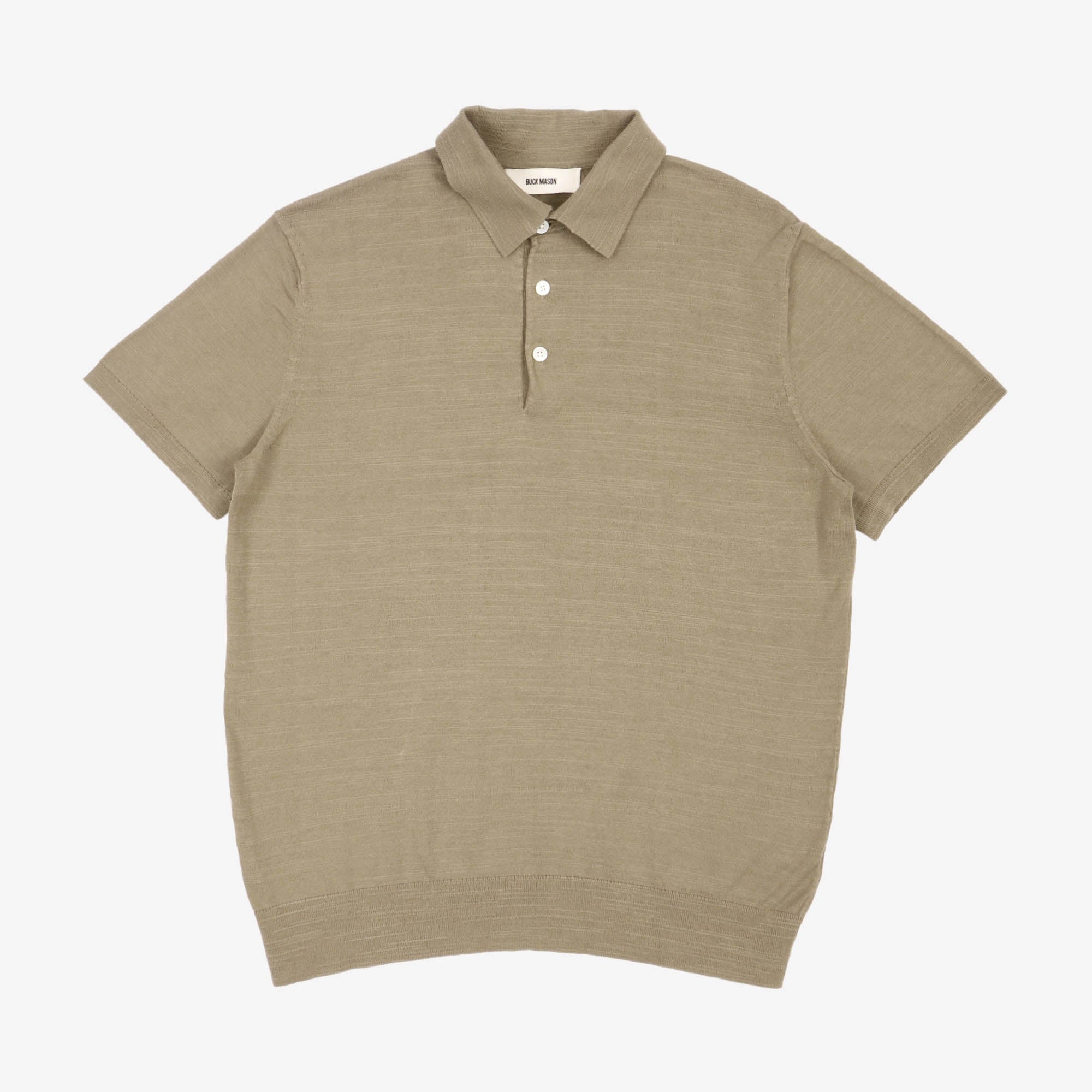Knit Polo Shirt