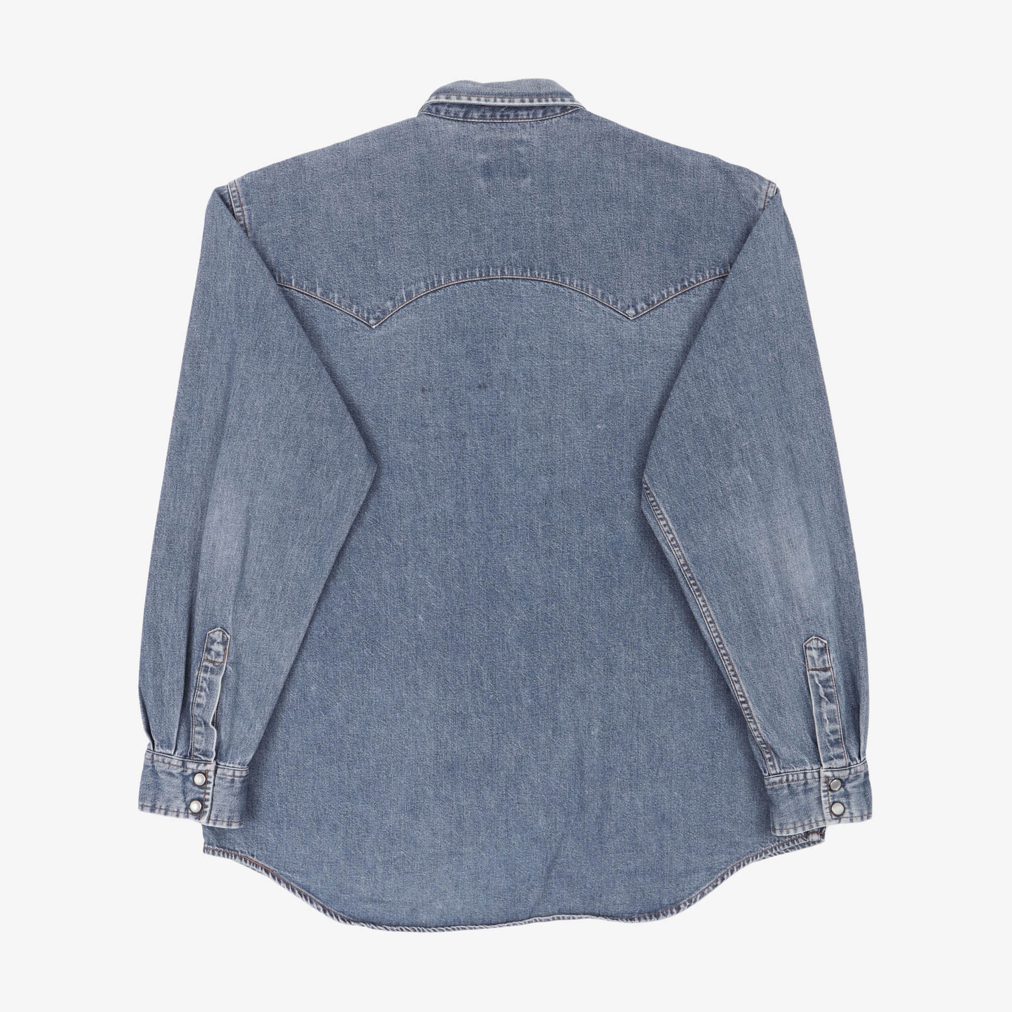 Vintage Riders Denim Western Shirt