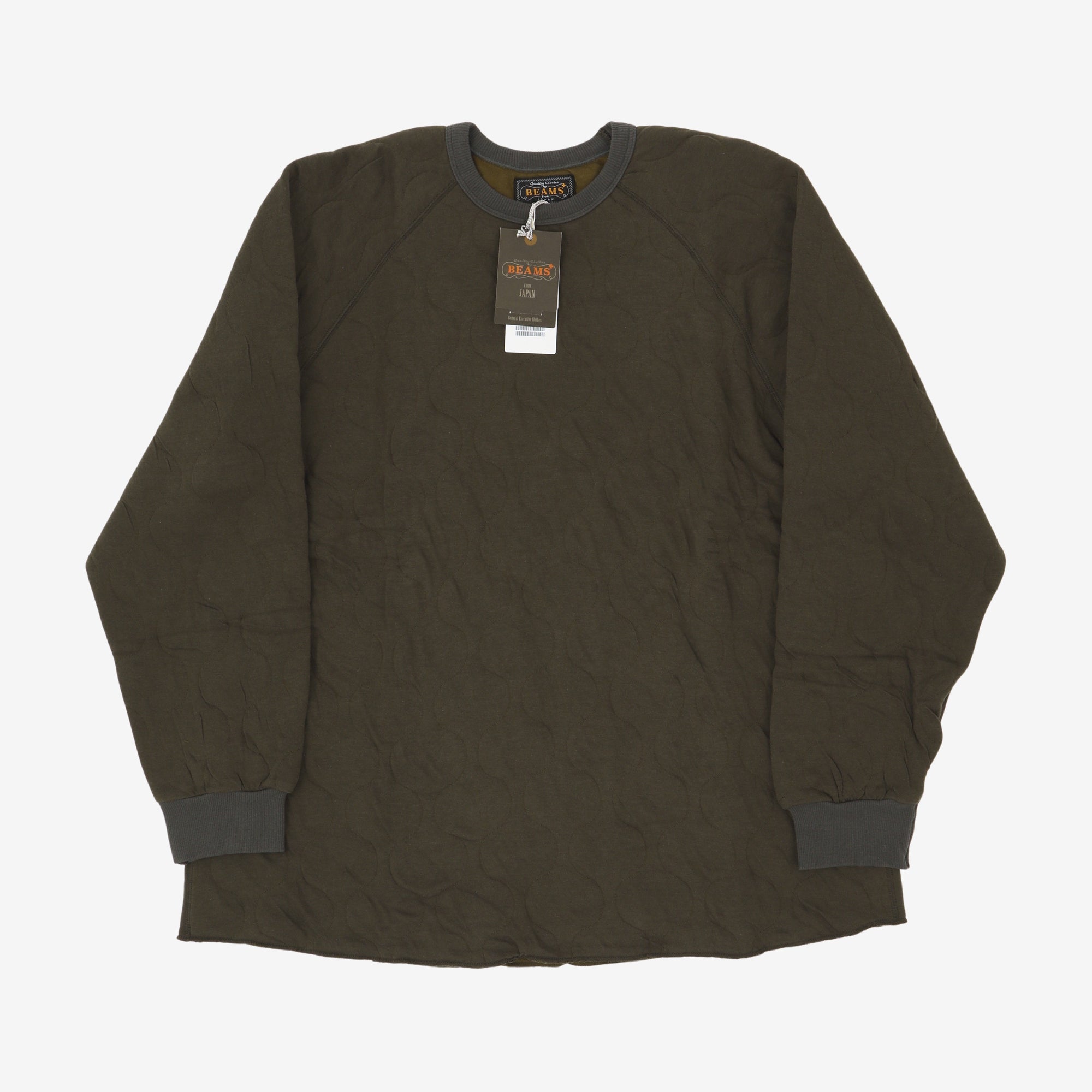 Mil Quilt Crewneck Sweater