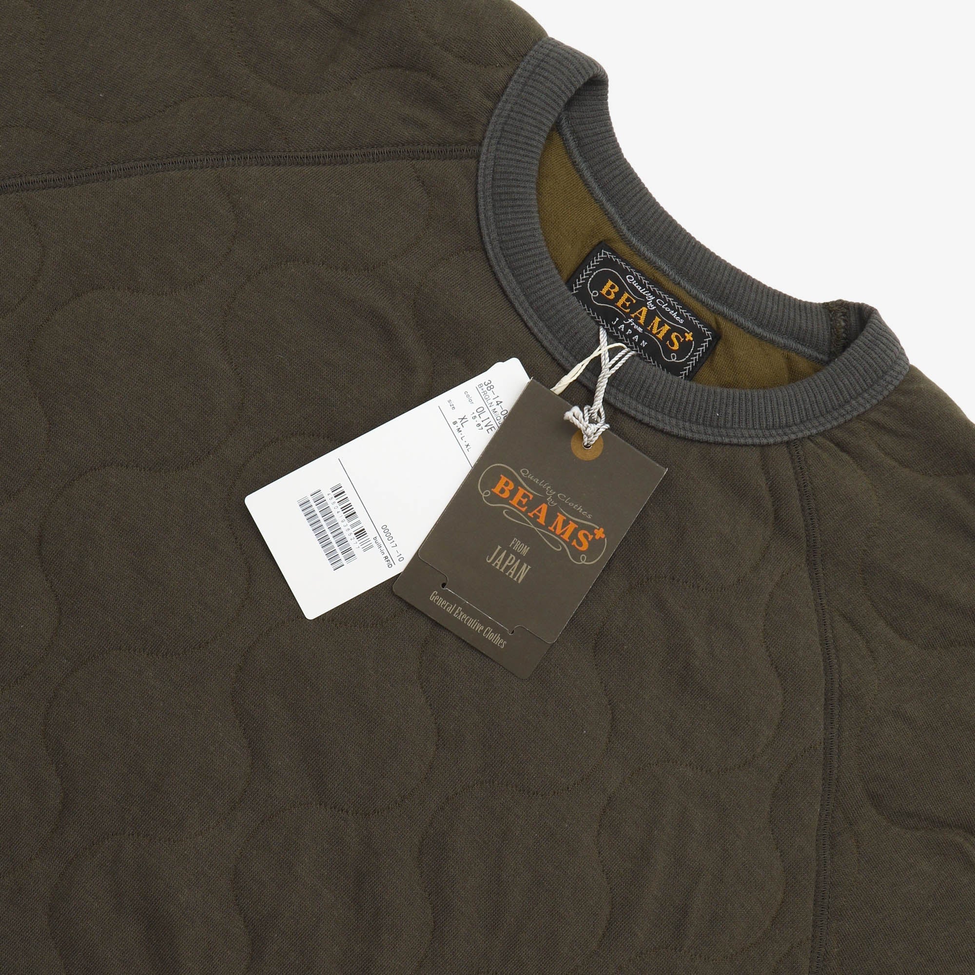 Mil Quilt Crewneck Sweater