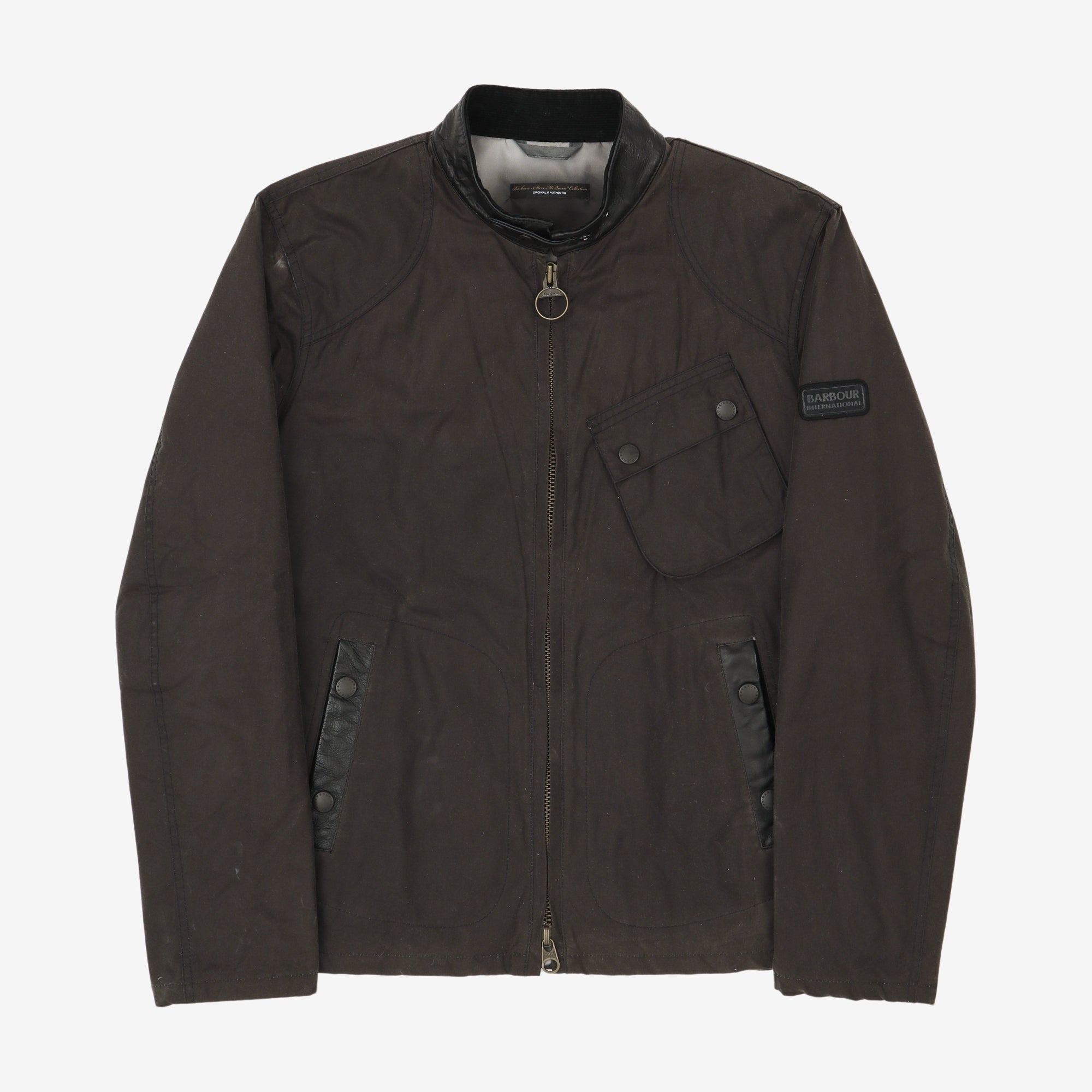 Greenham Steve McQueen Motorcycle Wax Jacket