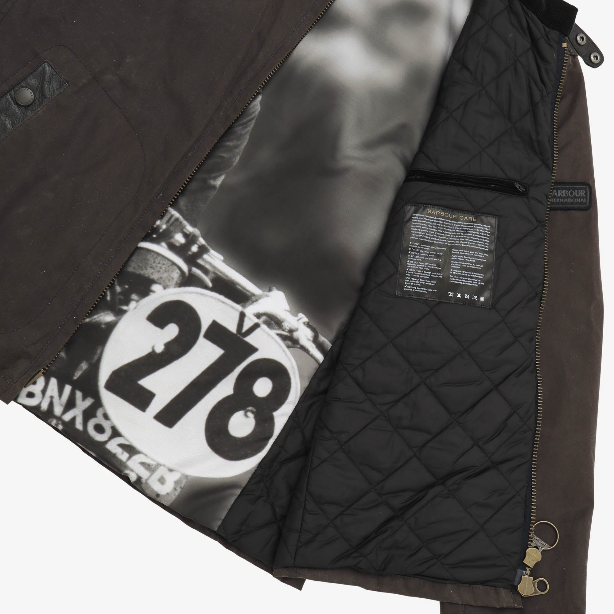 Greenham Steve McQueen Motorcycle Wax Jacket