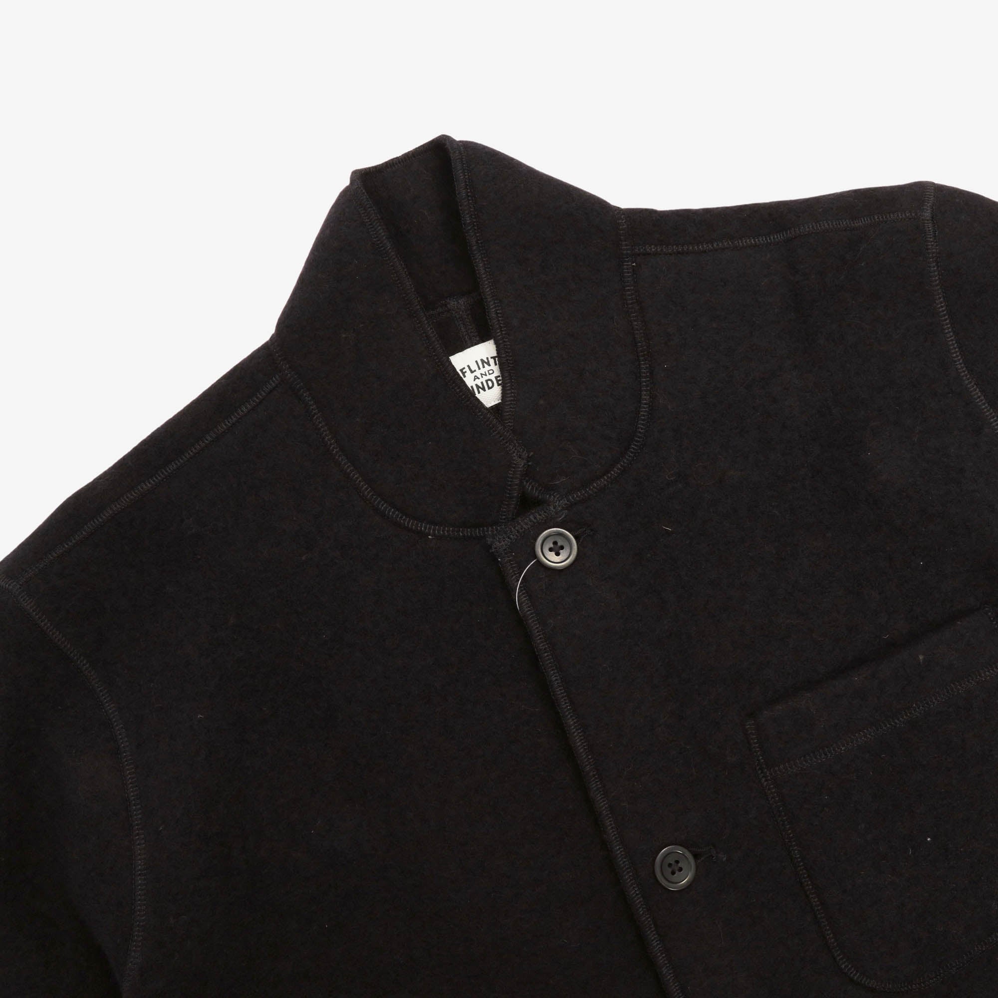Boiled Wool Chore Blazer
