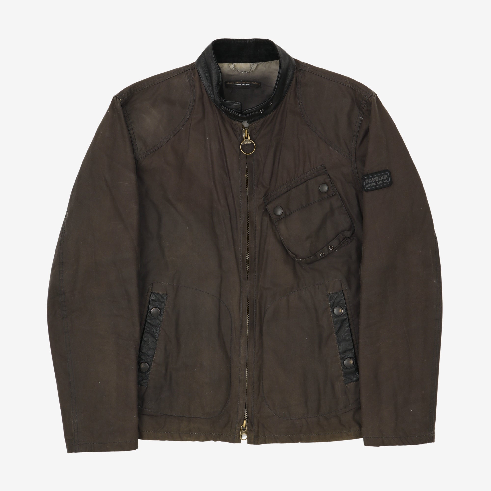 Greenham Steve McQueen Motorcycle Wax Jacket