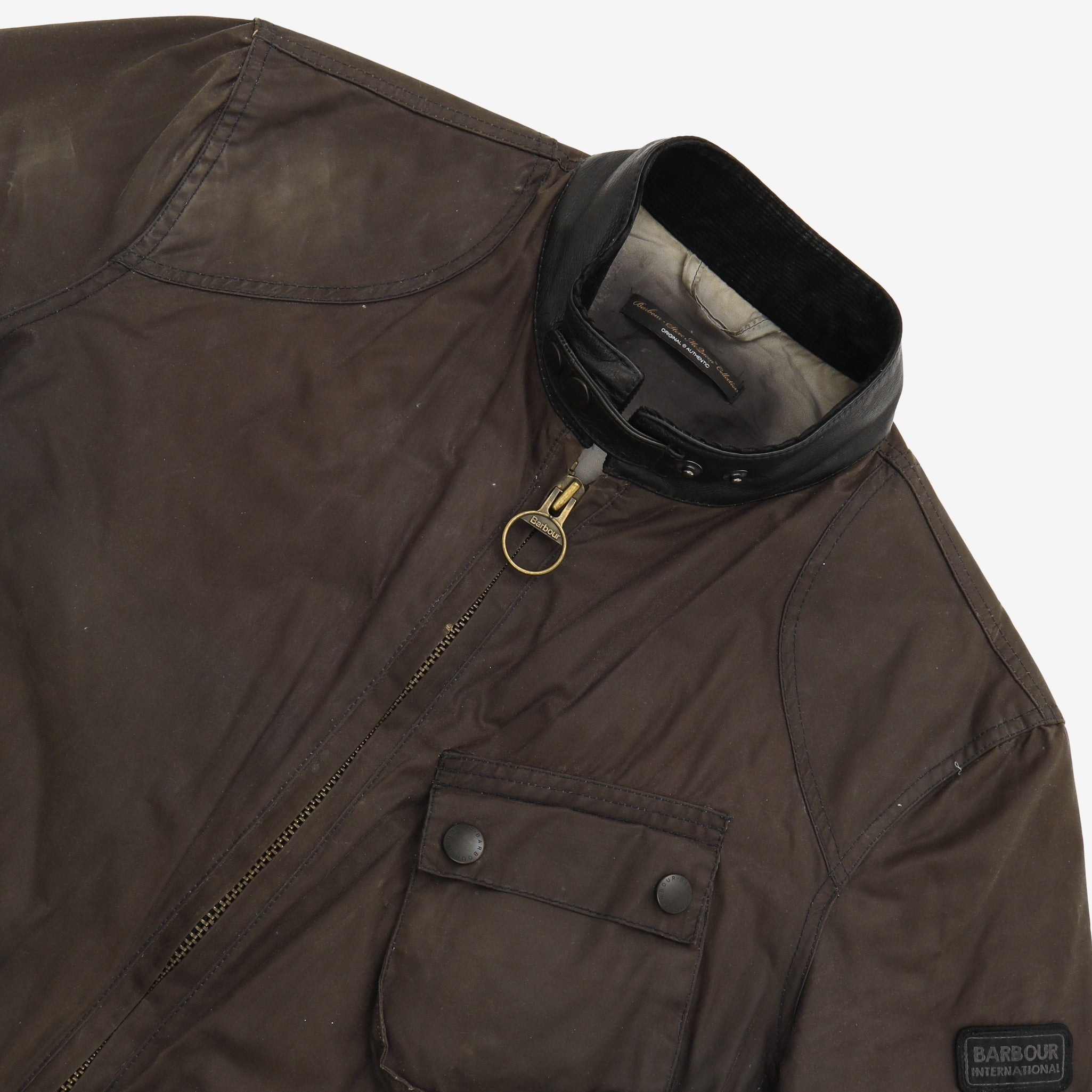 Greenham Steve McQueen Motorcycle Wax Jacket