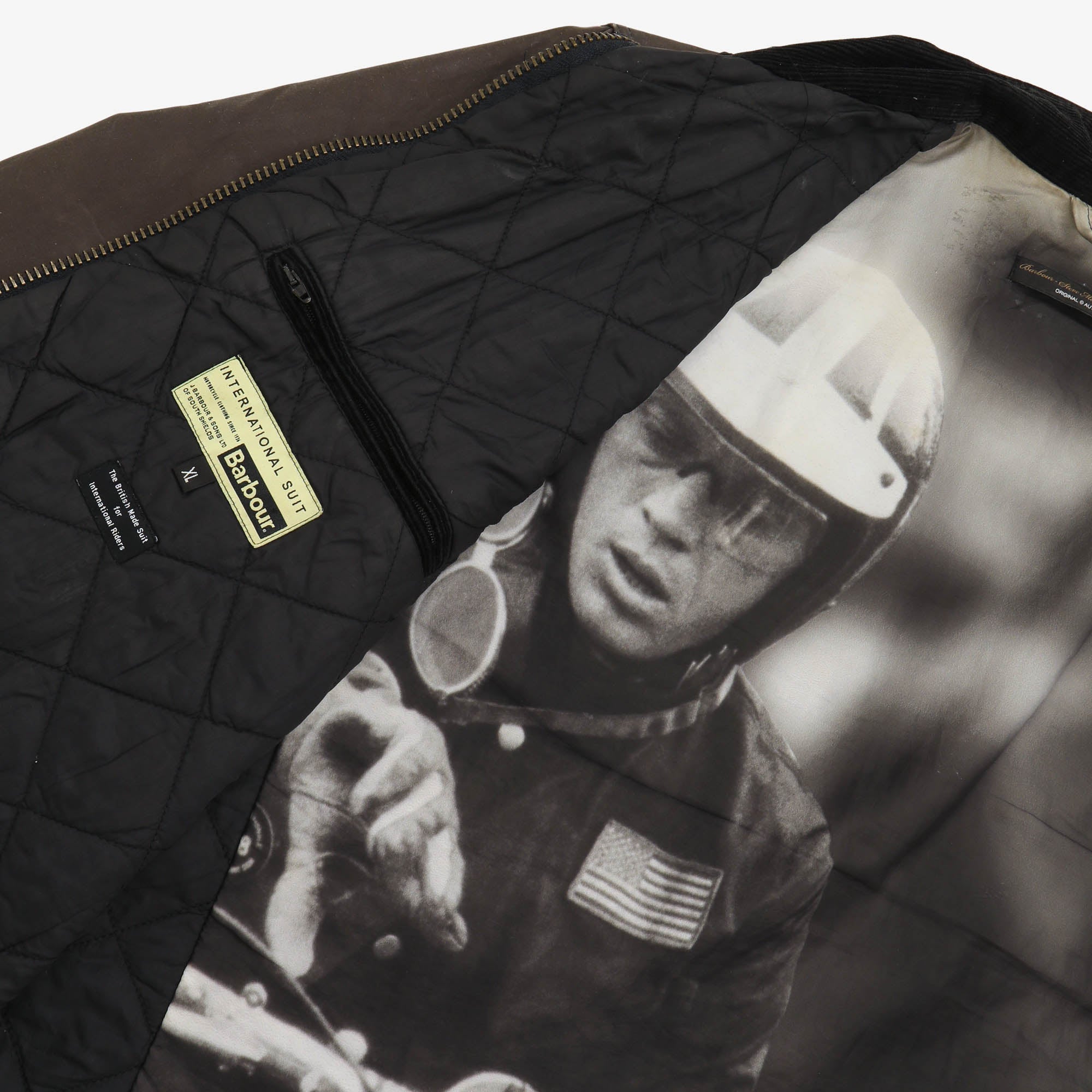 Greenham Steve McQueen Motorcycle Wax Jacket