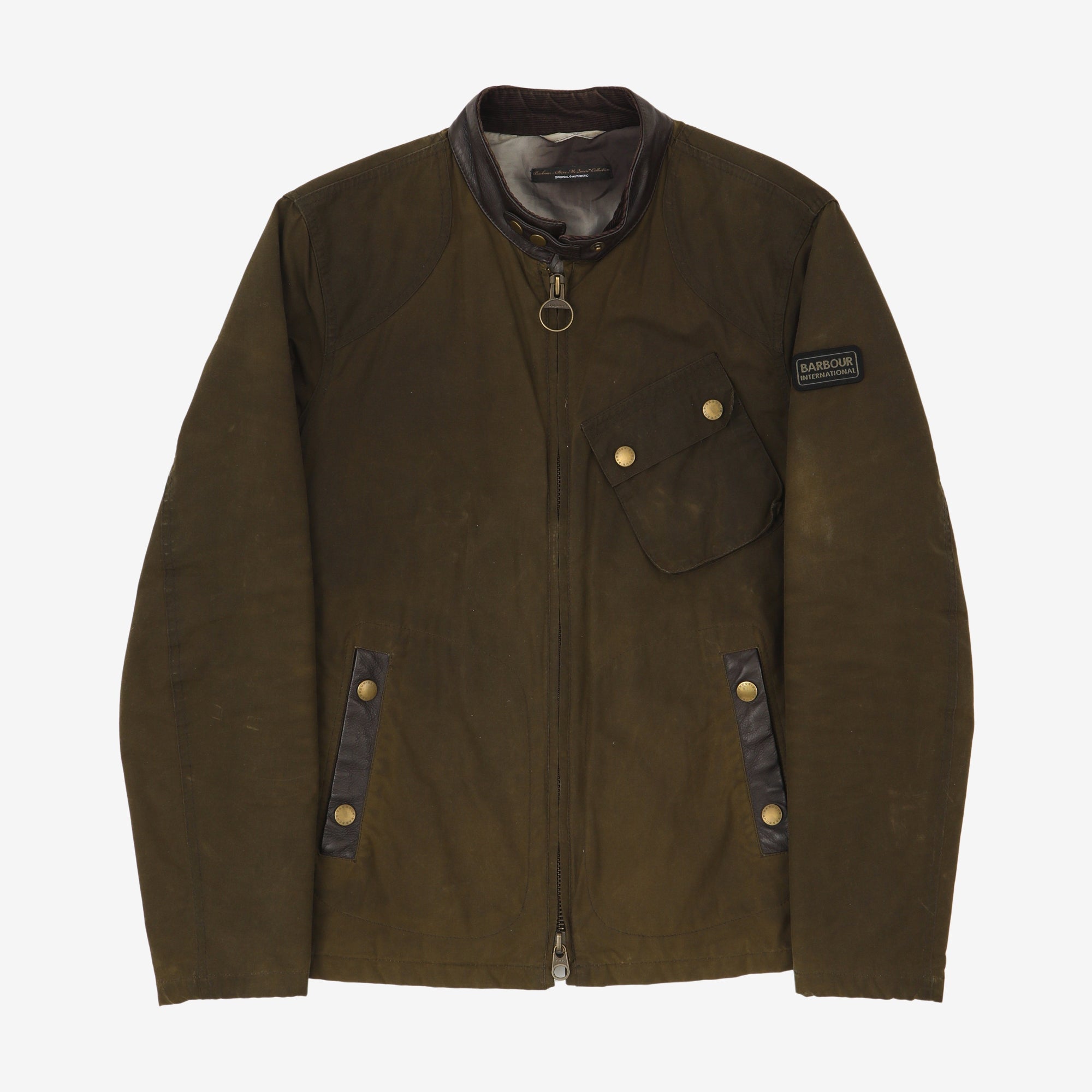 Greenham Steve McQueen Motorcycle Wax Jacket