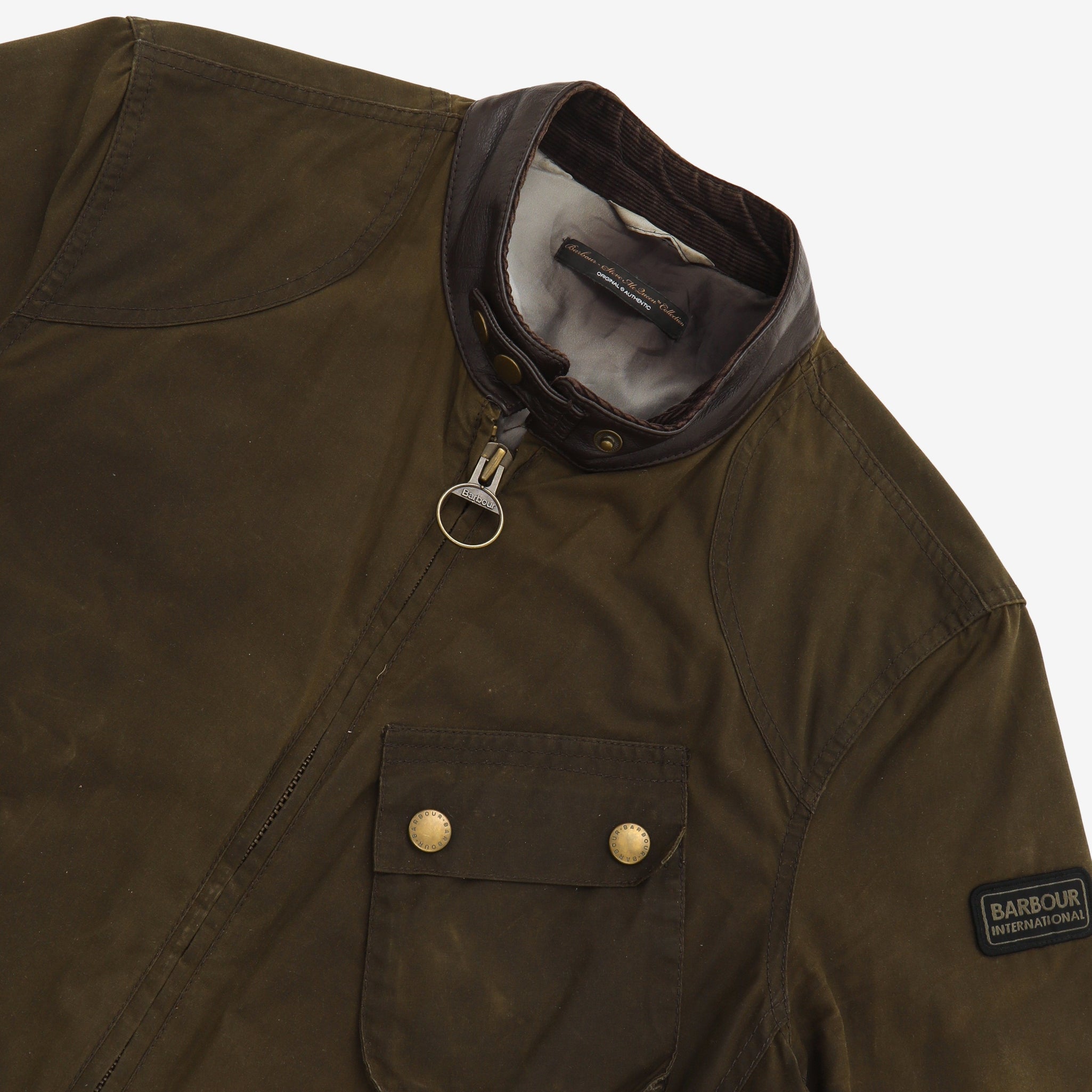 Greenham Steve McQueen Motorcycle Wax Jacket