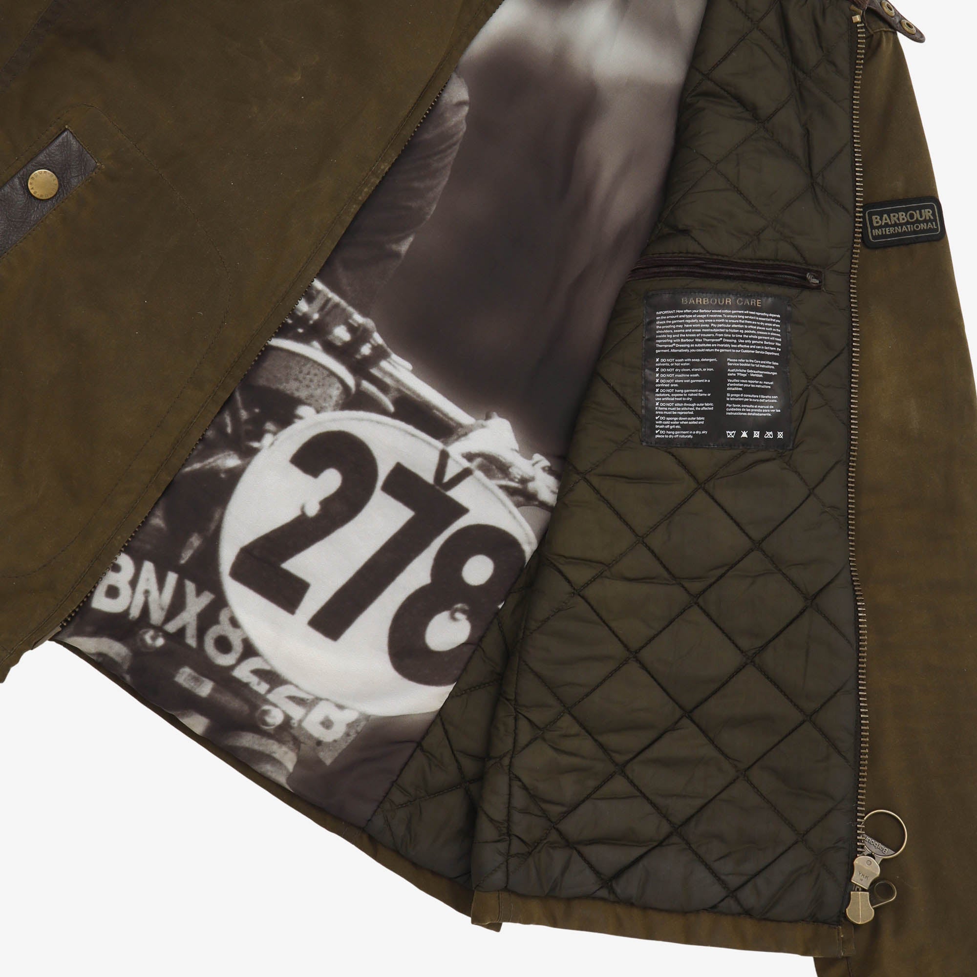Greenham Steve McQueen Motorcycle Wax Jacket