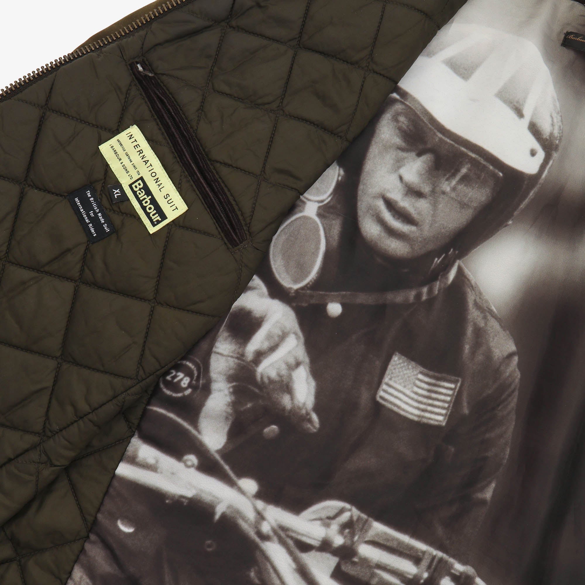 Greenham Steve McQueen Motorcycle Wax Jacket