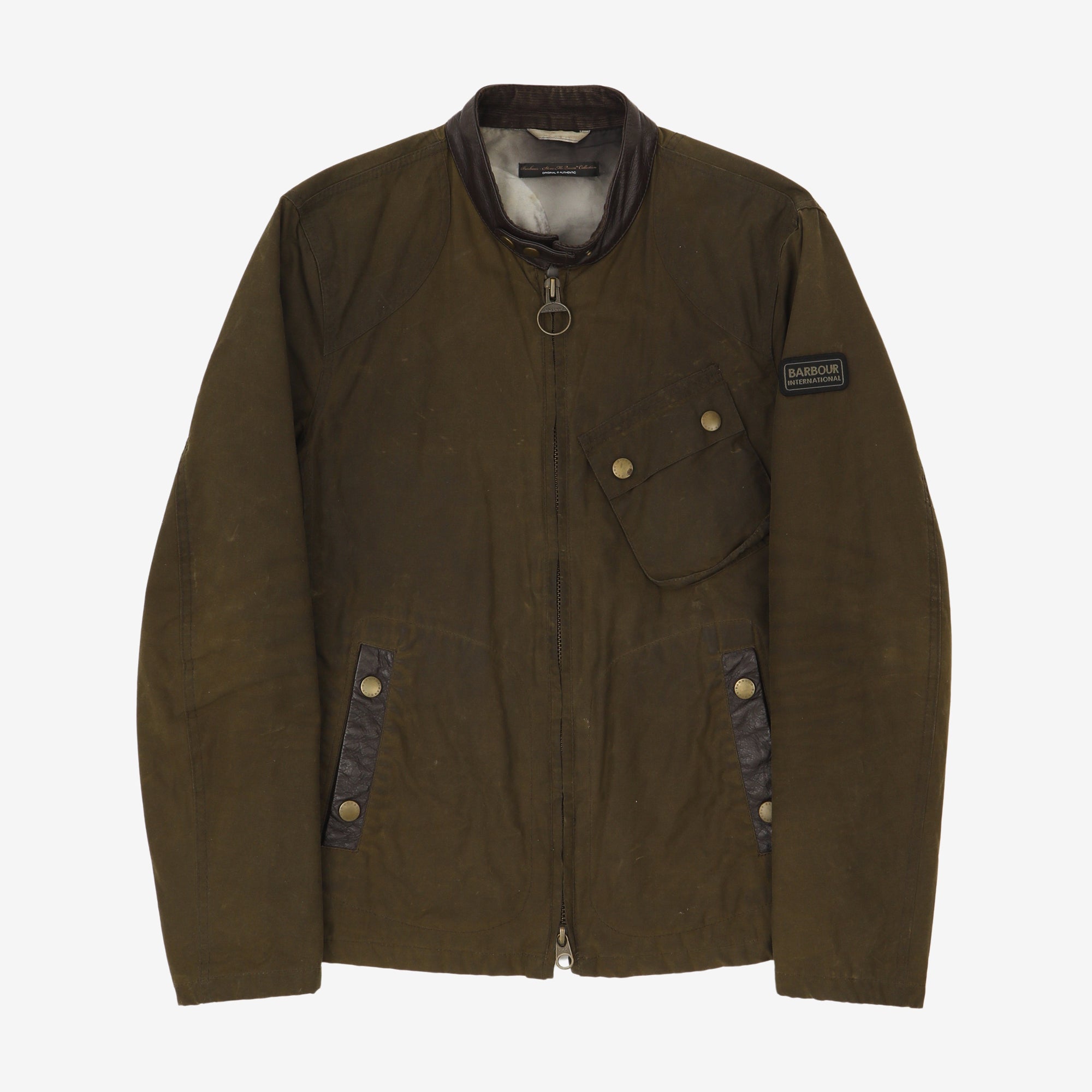 Greenham Steve McQueen Motorcycle Wax Jacket