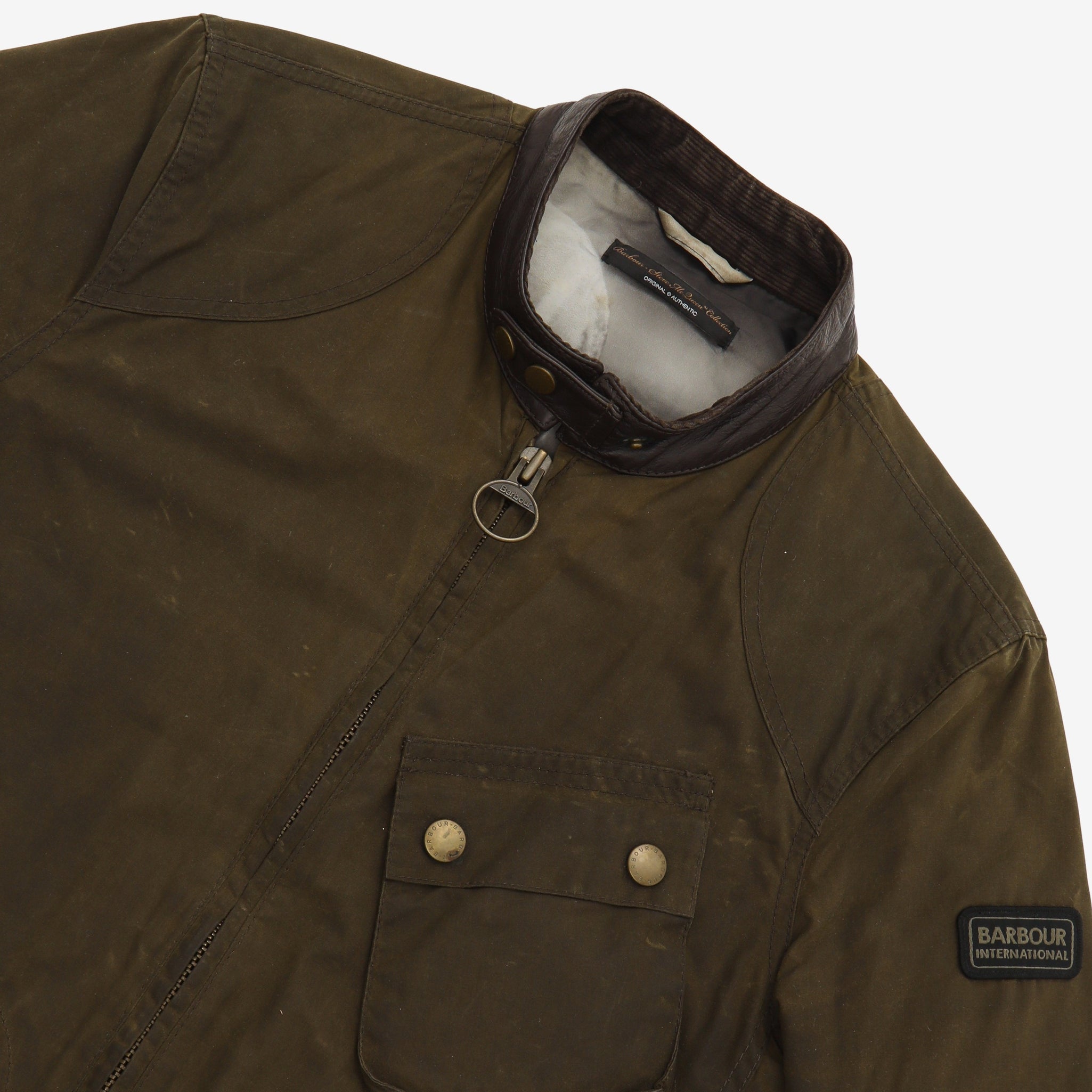 Greenham Steve McQueen Motorcycle Wax Jacket