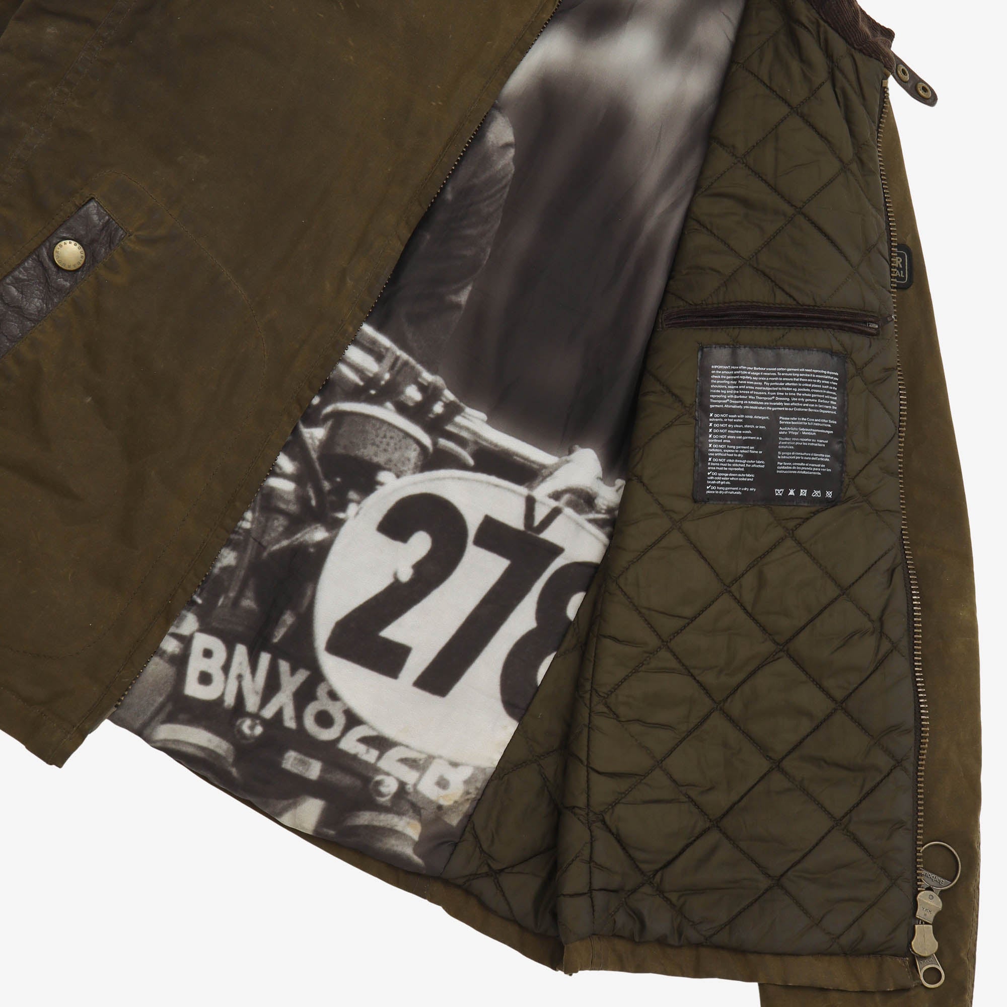 Greenham Steve McQueen Motorcycle Wax Jacket