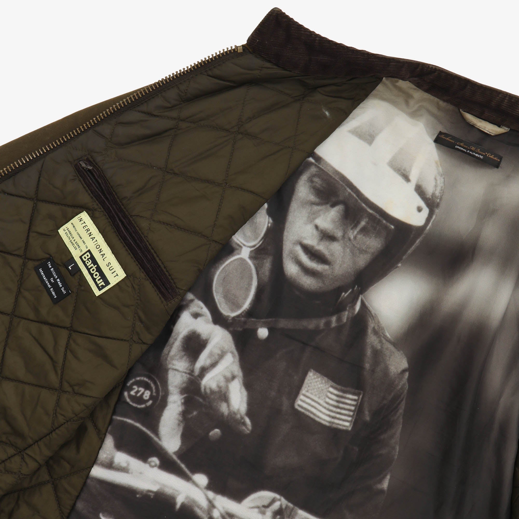 Greenham Steve McQueen Motorcycle Wax Jacket