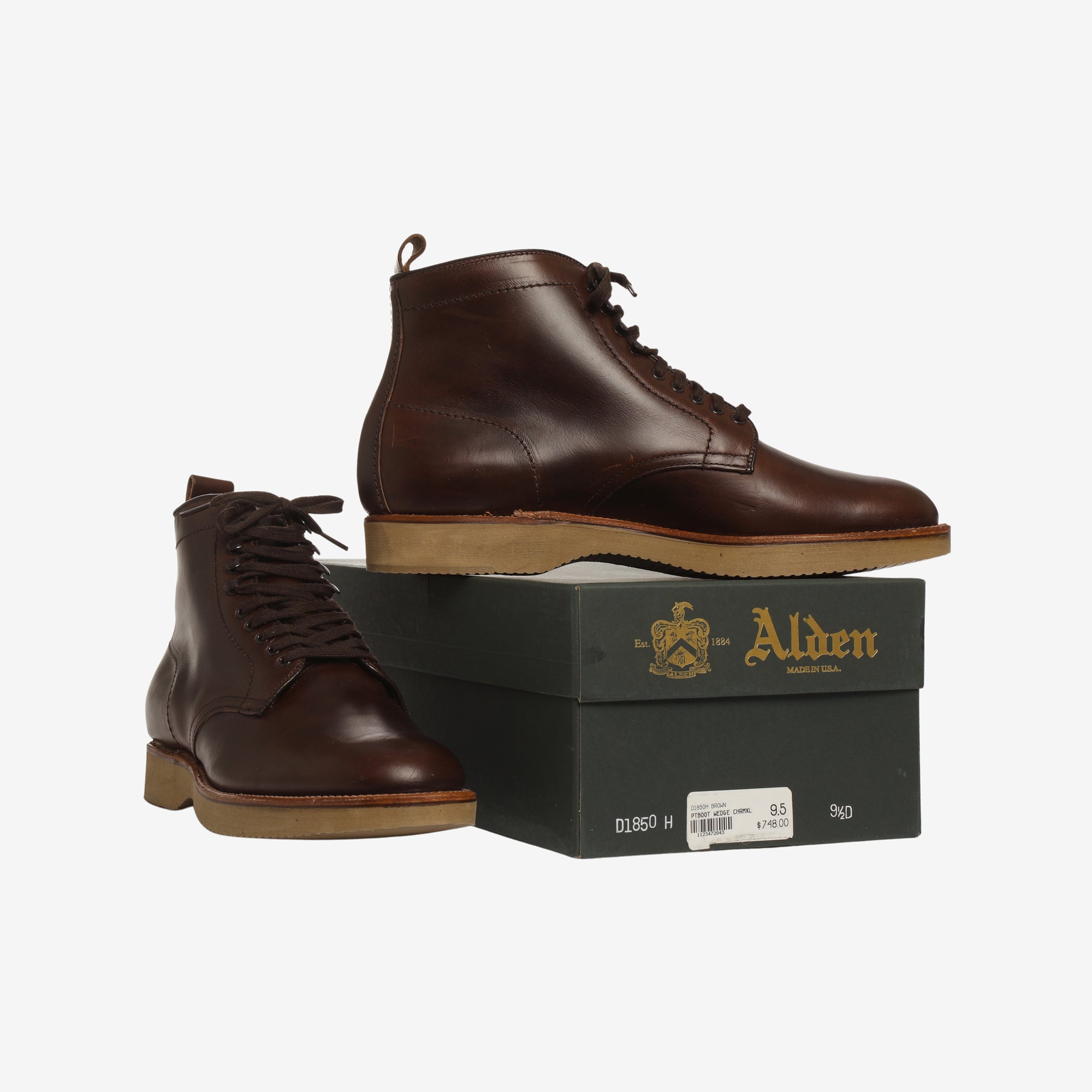 D1850H Plain Toe Service Boots
