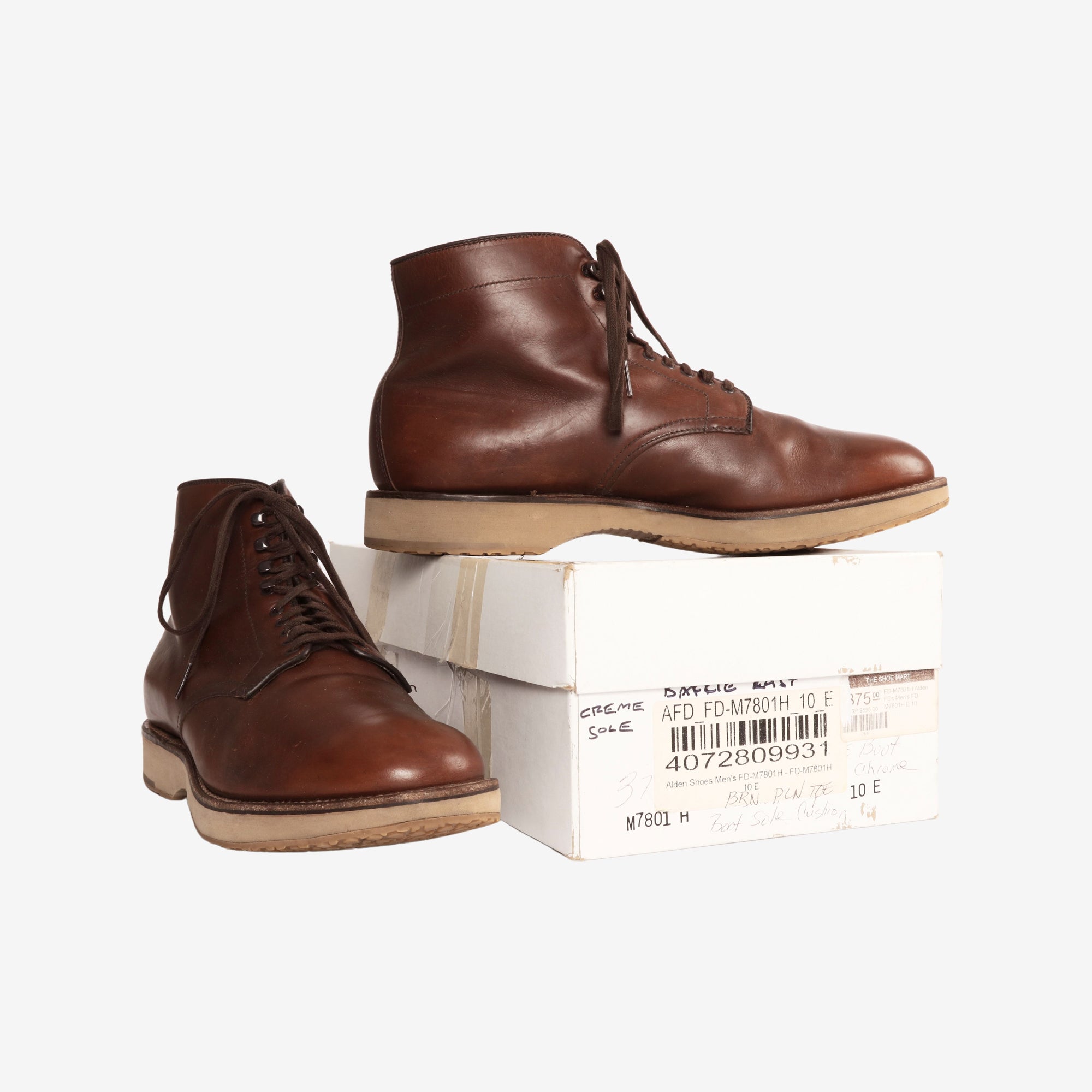 Chromexcel Plain Toe Boots