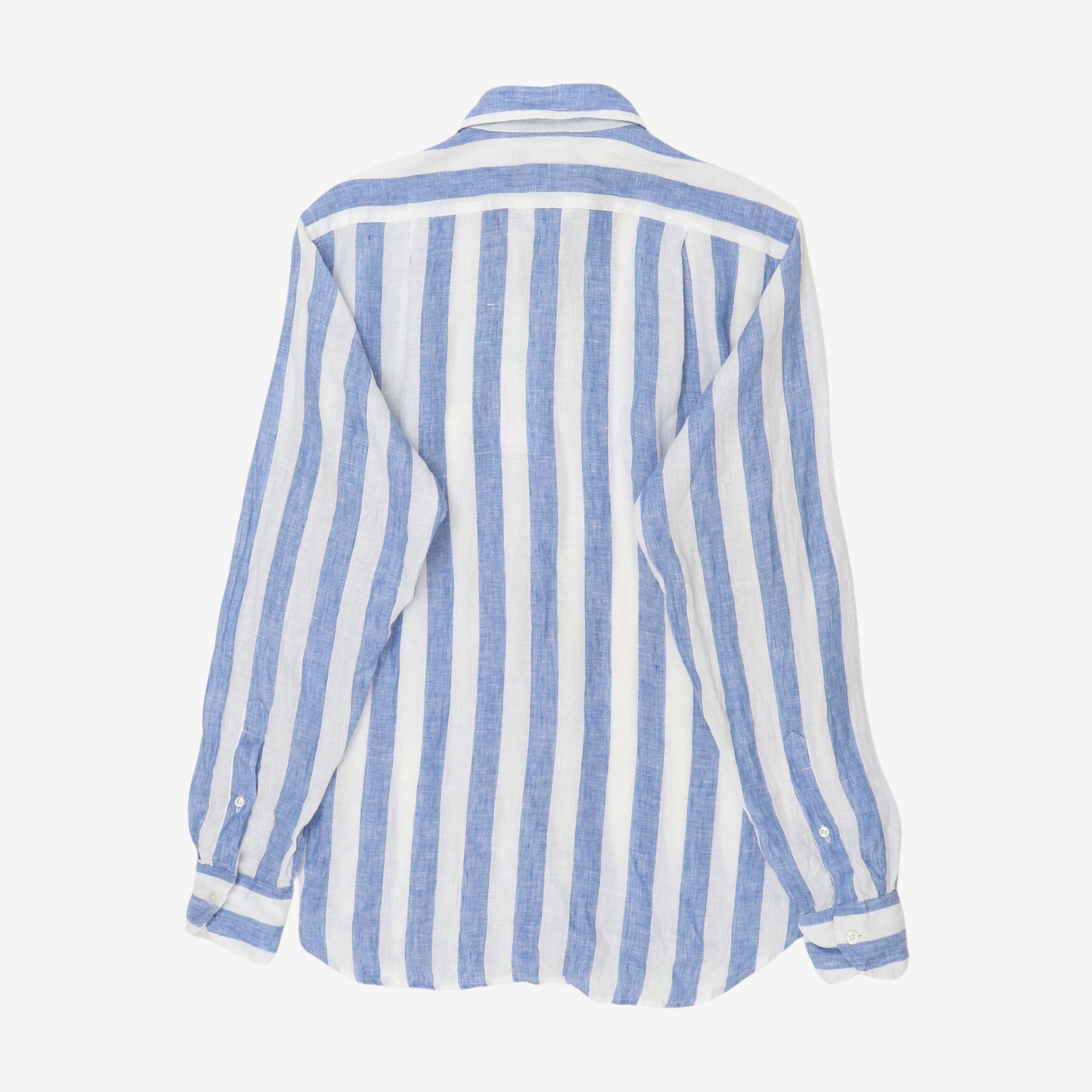 Striped Lined Linen Shirt