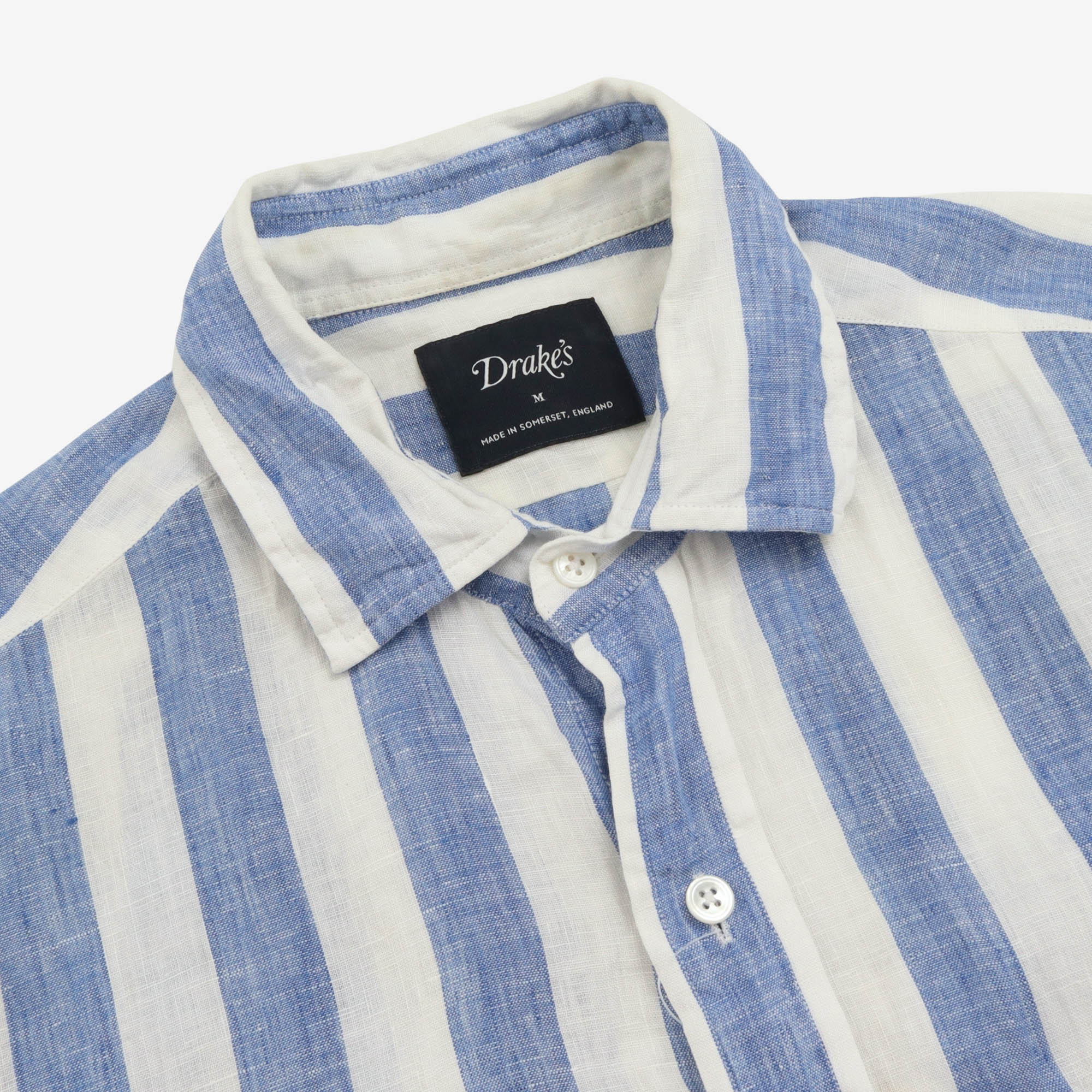 Striped Lined Linen Shirt