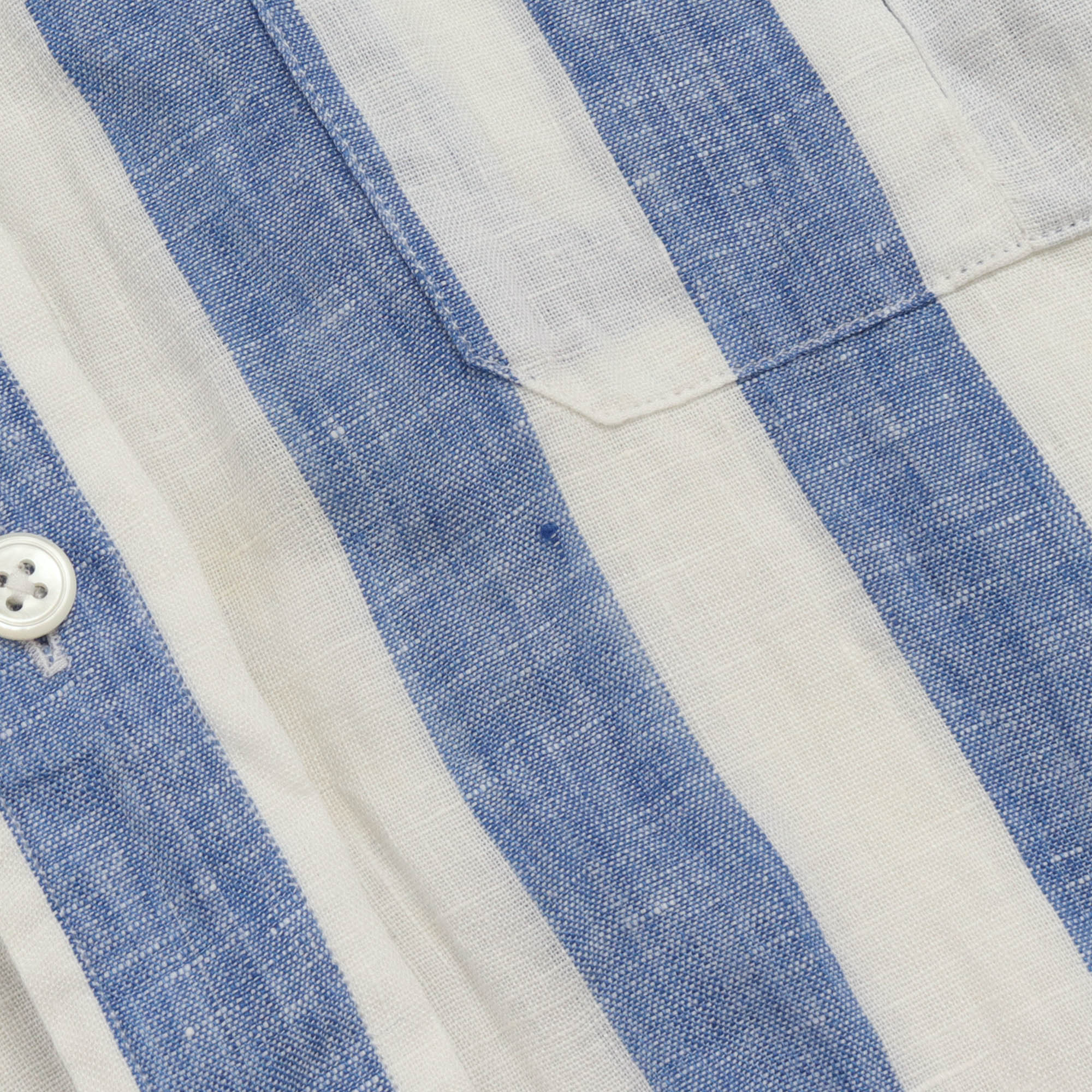 Striped Lined Linen Shirt